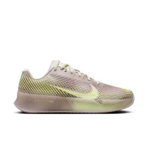 Nike Women's Air Zoom Vapor 11 Premium Shoes in PHANTOM/BARELY VOLT-PLATINUM VIOLET