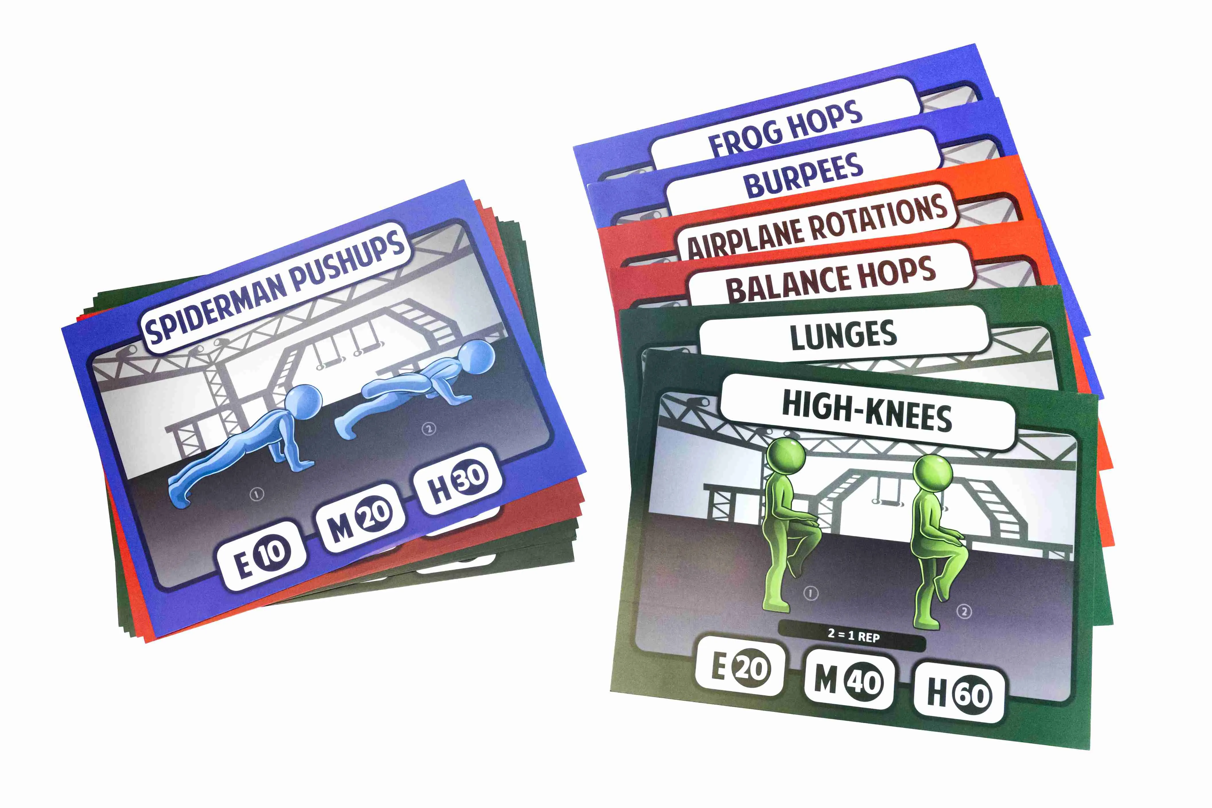 Ninja Warrior Station Cards