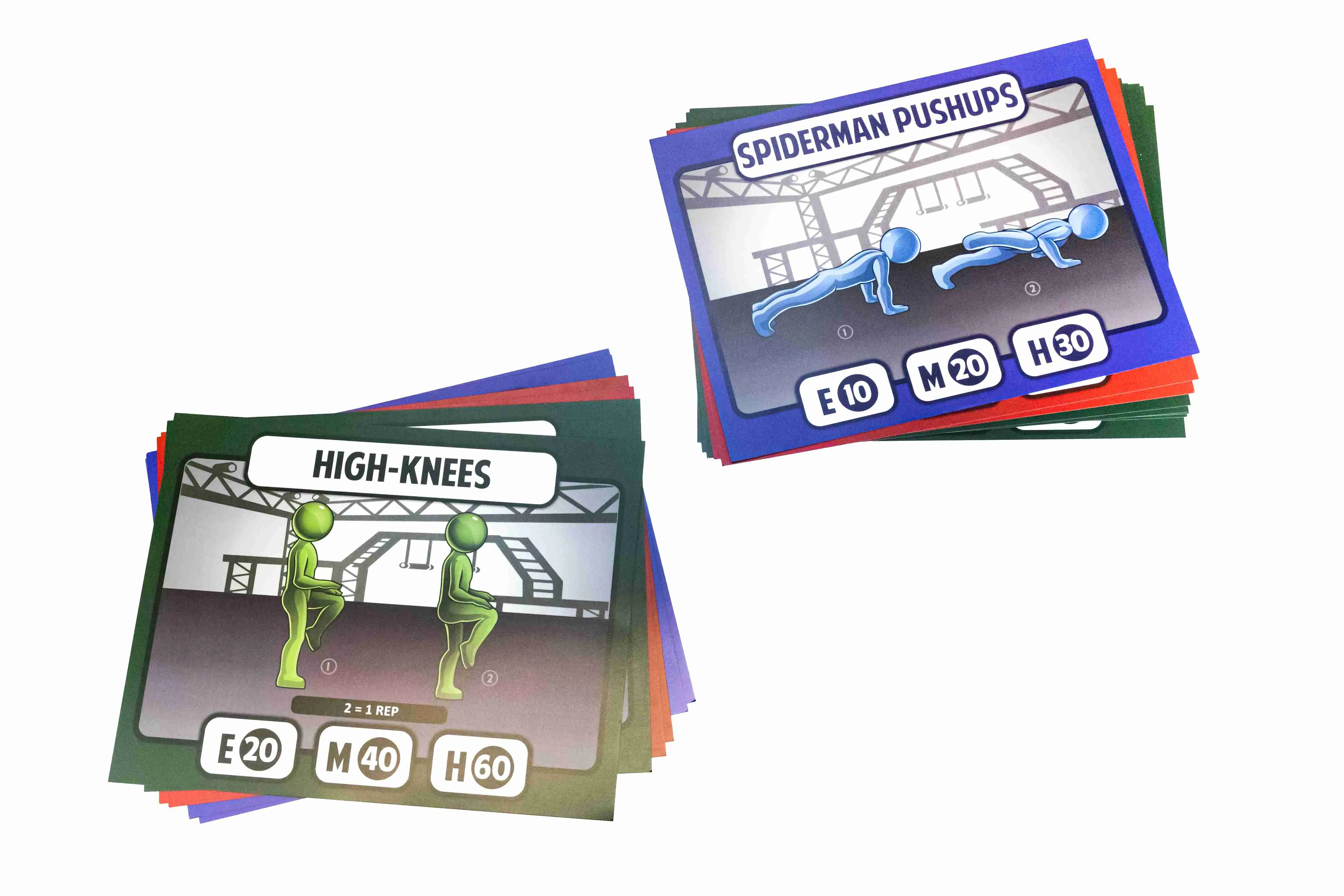 Ninja Warrior Station Cards