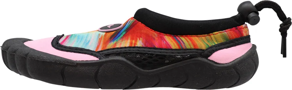 Norty Women's Tie Dye Water Shoes Aqua Socks Pool Beach Surf Swim Slip On