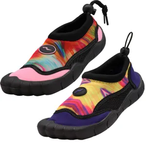 Norty Women's Tie Dye Water Shoes Aqua Socks Pool Beach Surf Swim Slip On