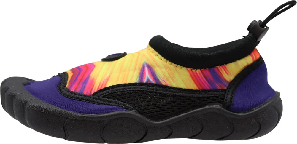Norty Women's Tie Dye Water Shoes Aqua Socks Pool Beach Surf Swim Slip On
