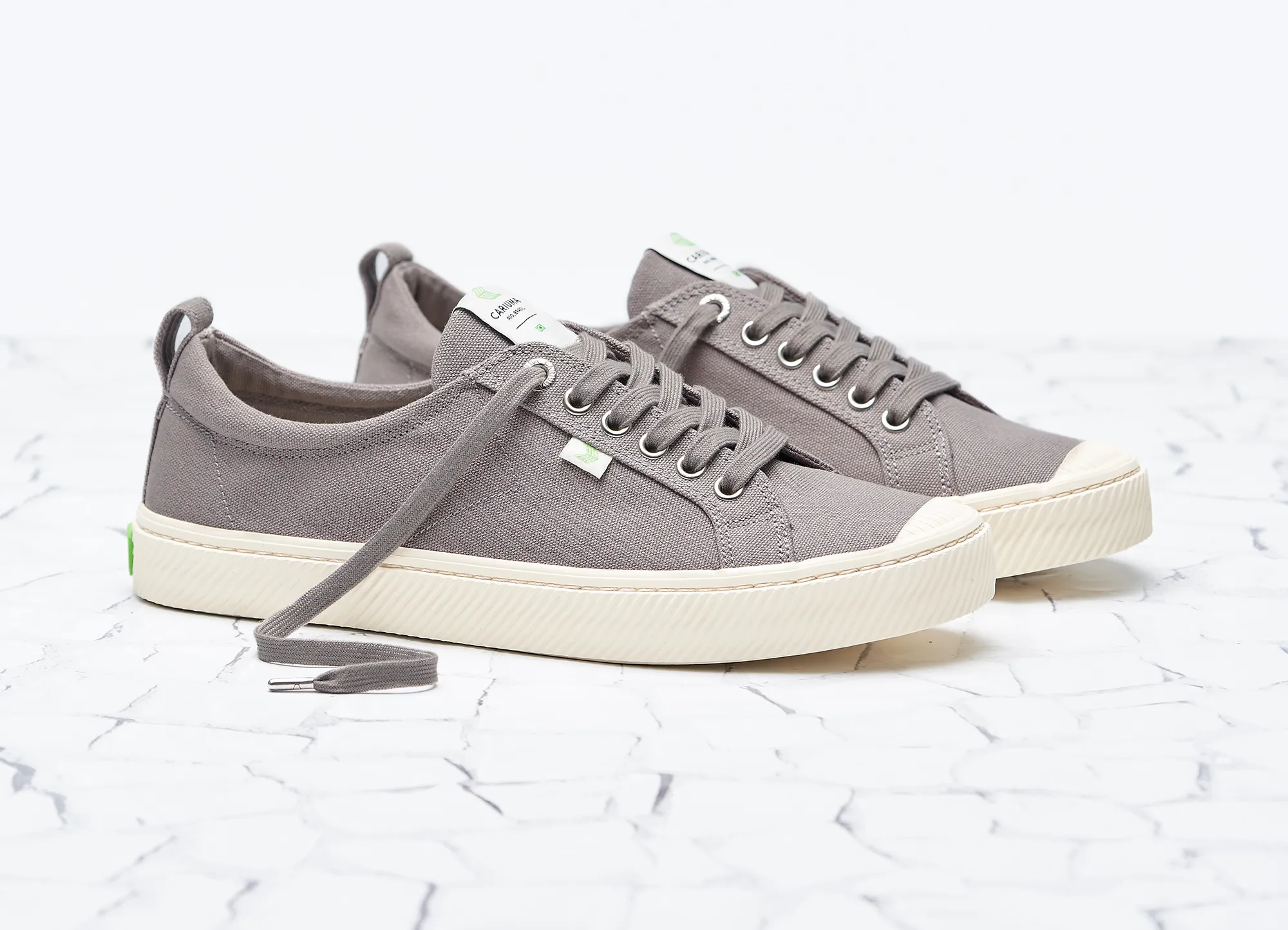 OCA Low Mystic Grey Canvas Sneaker Women