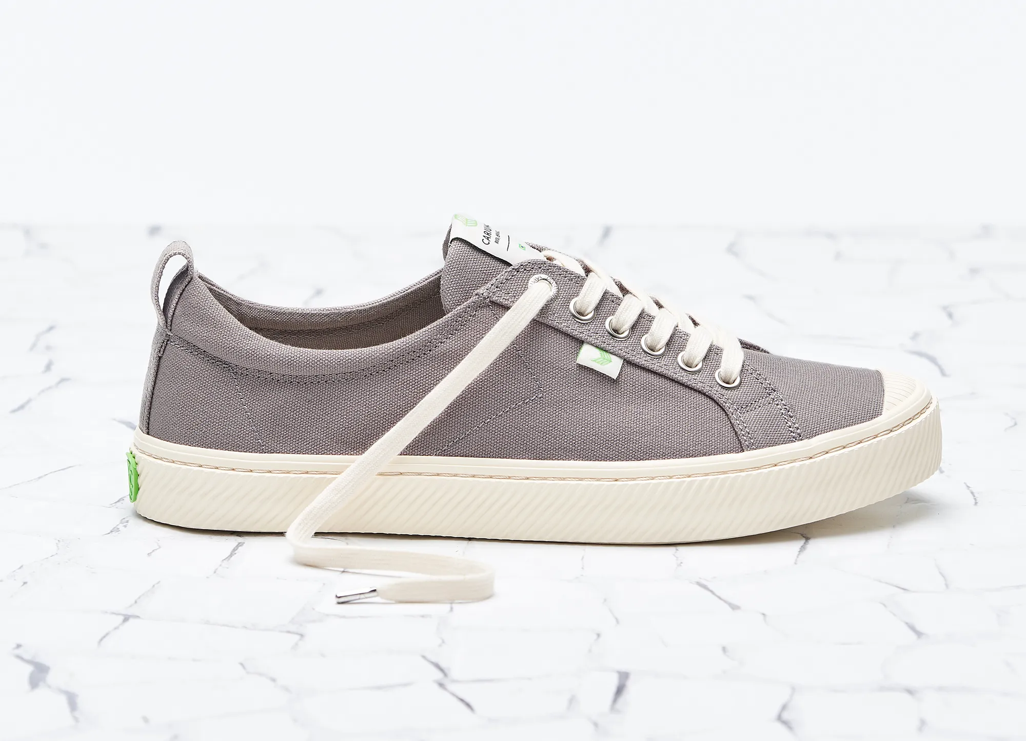 OCA Low Mystic Grey Canvas Sneaker Women