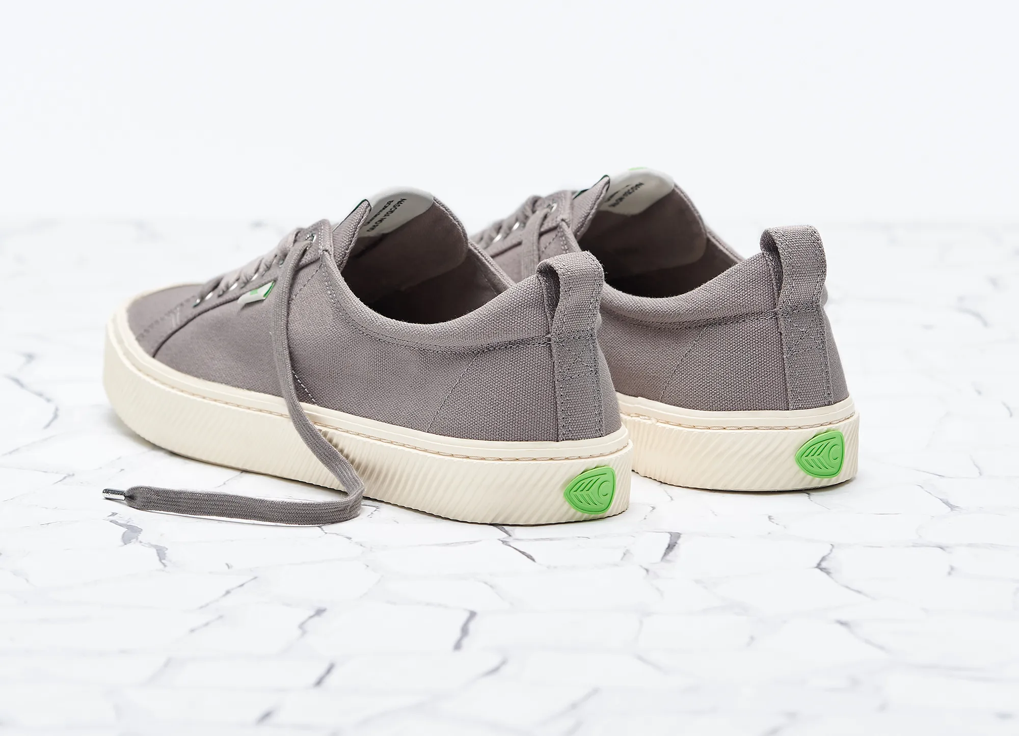 OCA Low Mystic Grey Canvas Sneaker Women