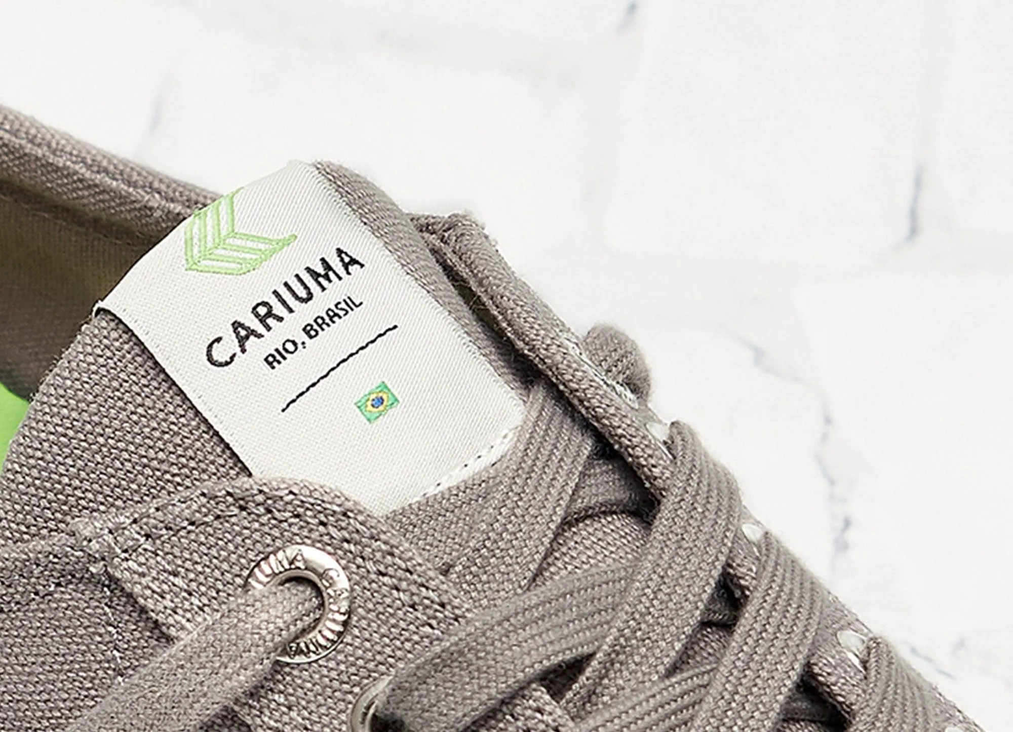 OCA Low Mystic Grey Canvas Sneaker Women
