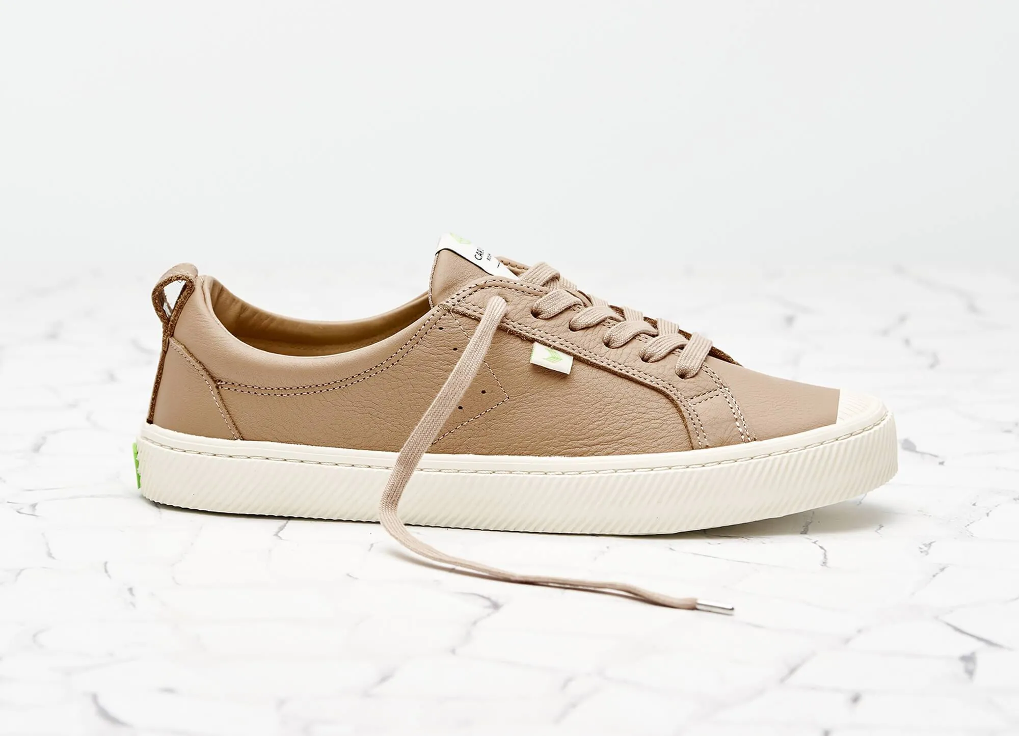 OCA Low Nude Premium Leather Sneaker Men