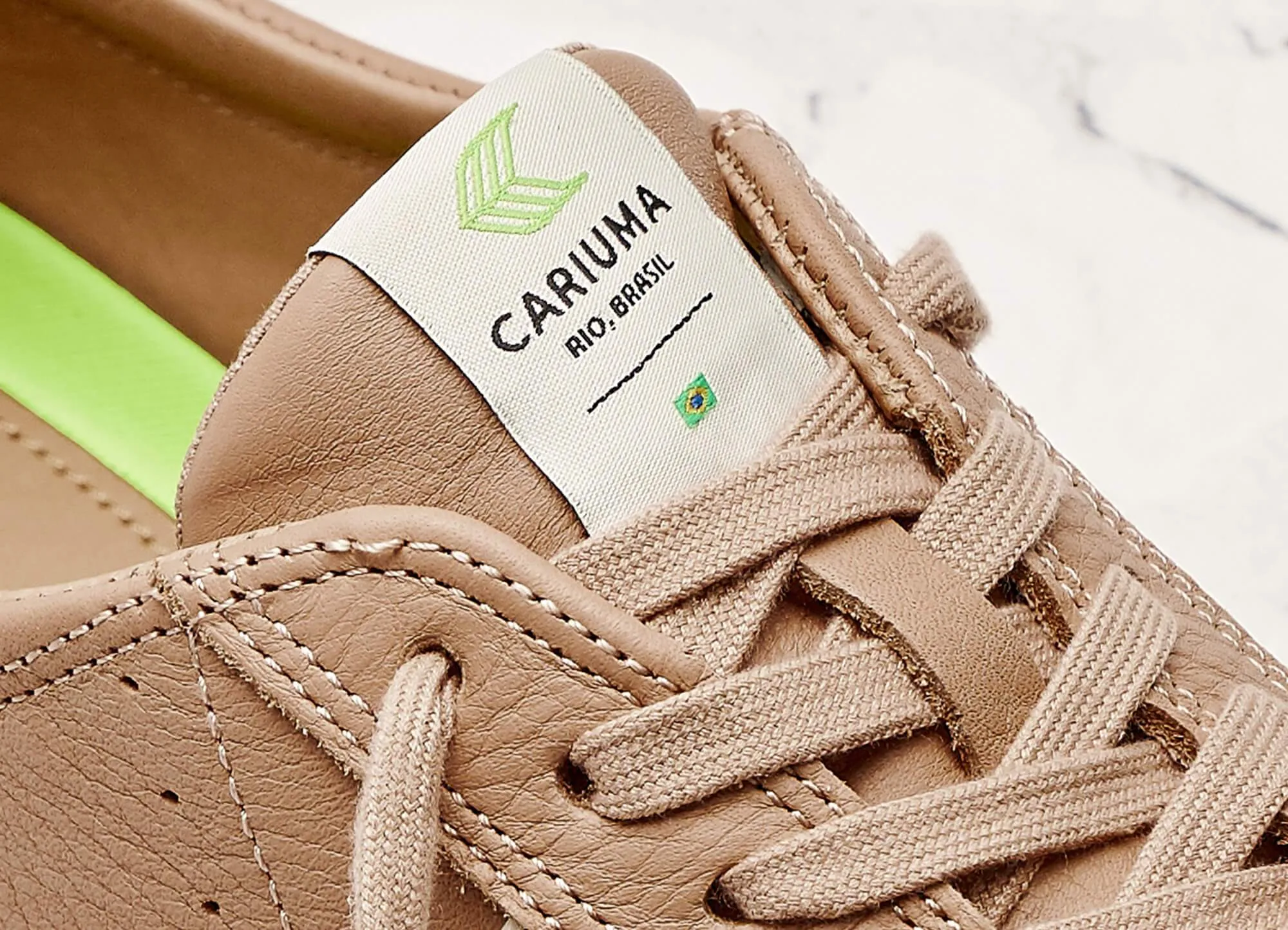 OCA Low Nude Premium Leather Sneaker Men