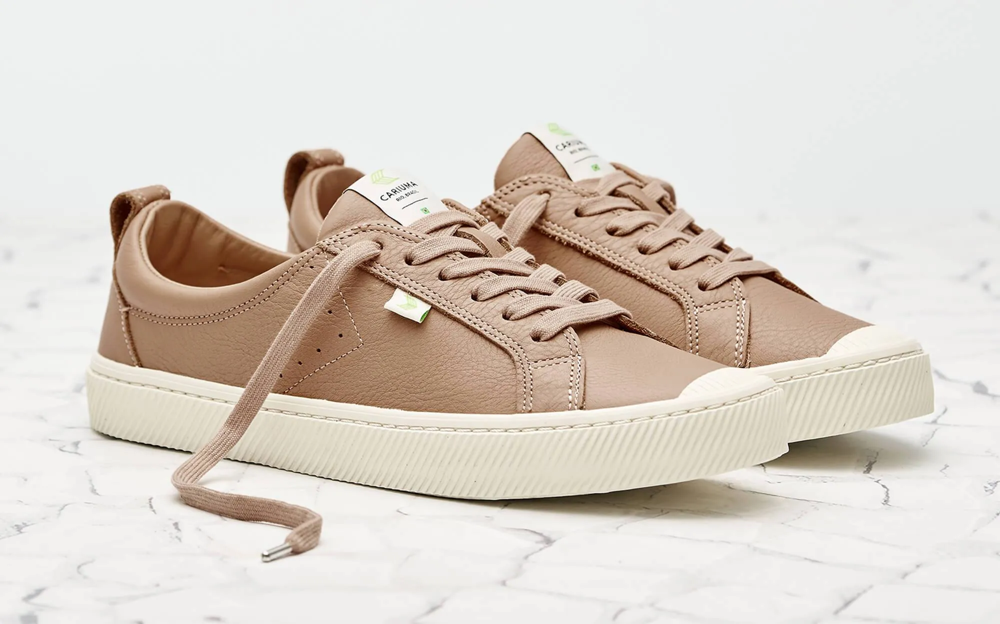 OCA Low Nude Premium Leather Sneaker Men