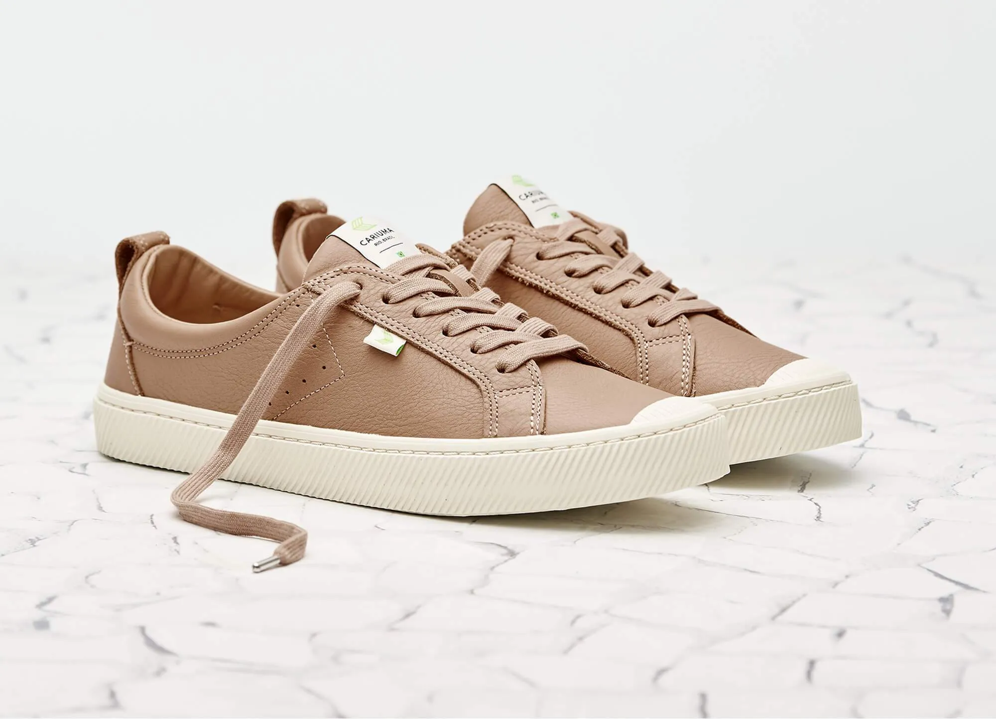 OCA Low Nude Premium Leather Sneaker Men