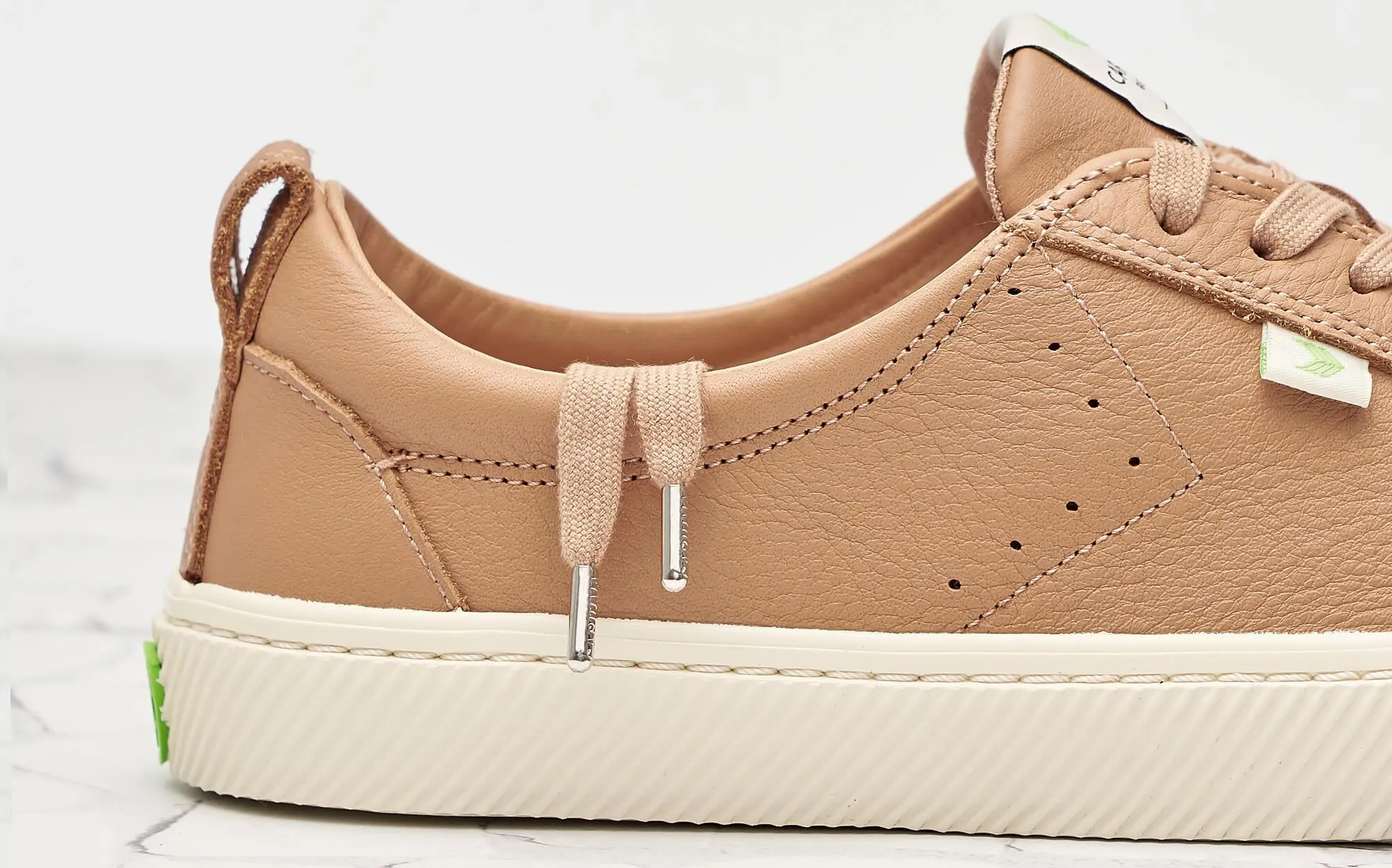OCA Low Nude Premium Leather Sneaker Men