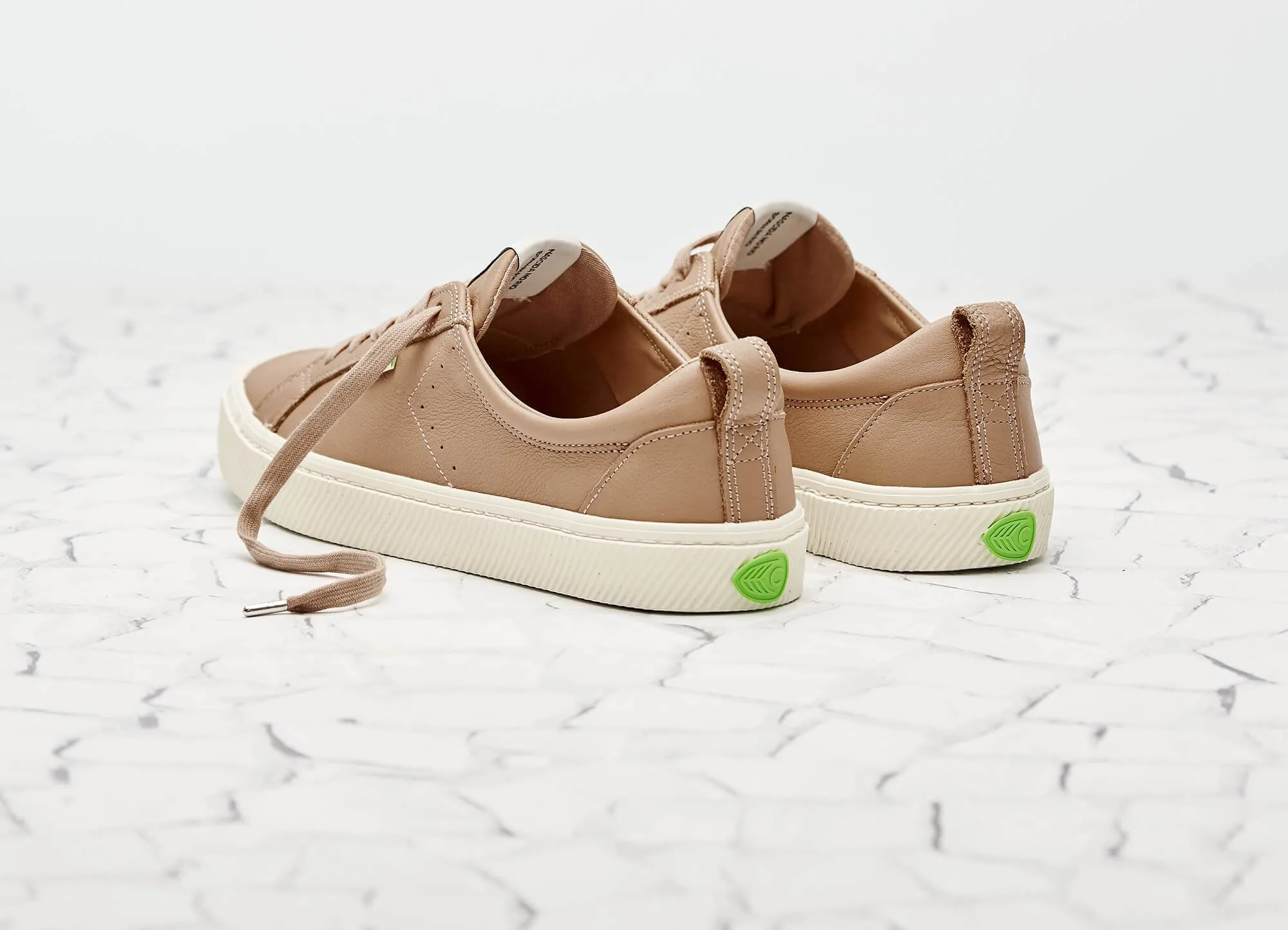OCA Low Nude Premium Leather Sneaker Men