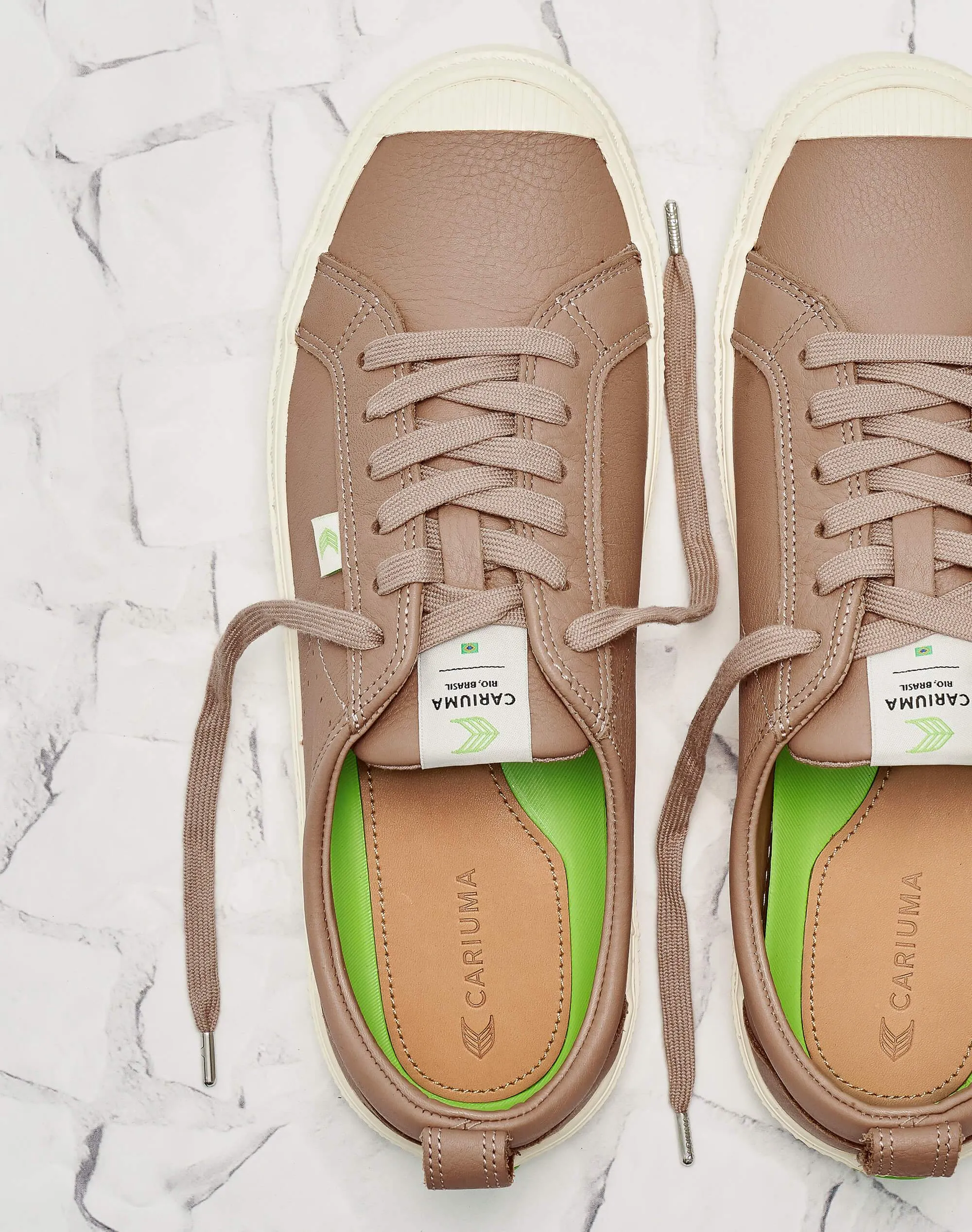 OCA Low Nude Premium Leather Sneaker Men