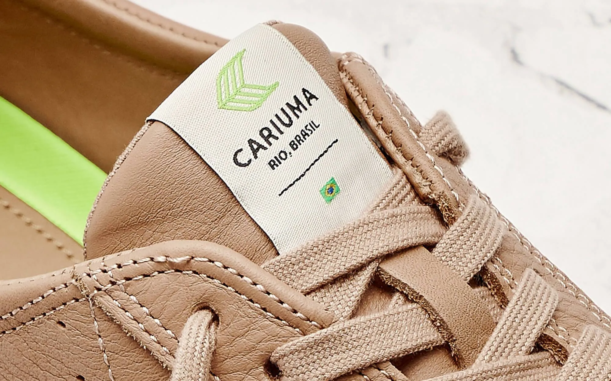 OCA Low Nude Premium Leather Sneaker Men
