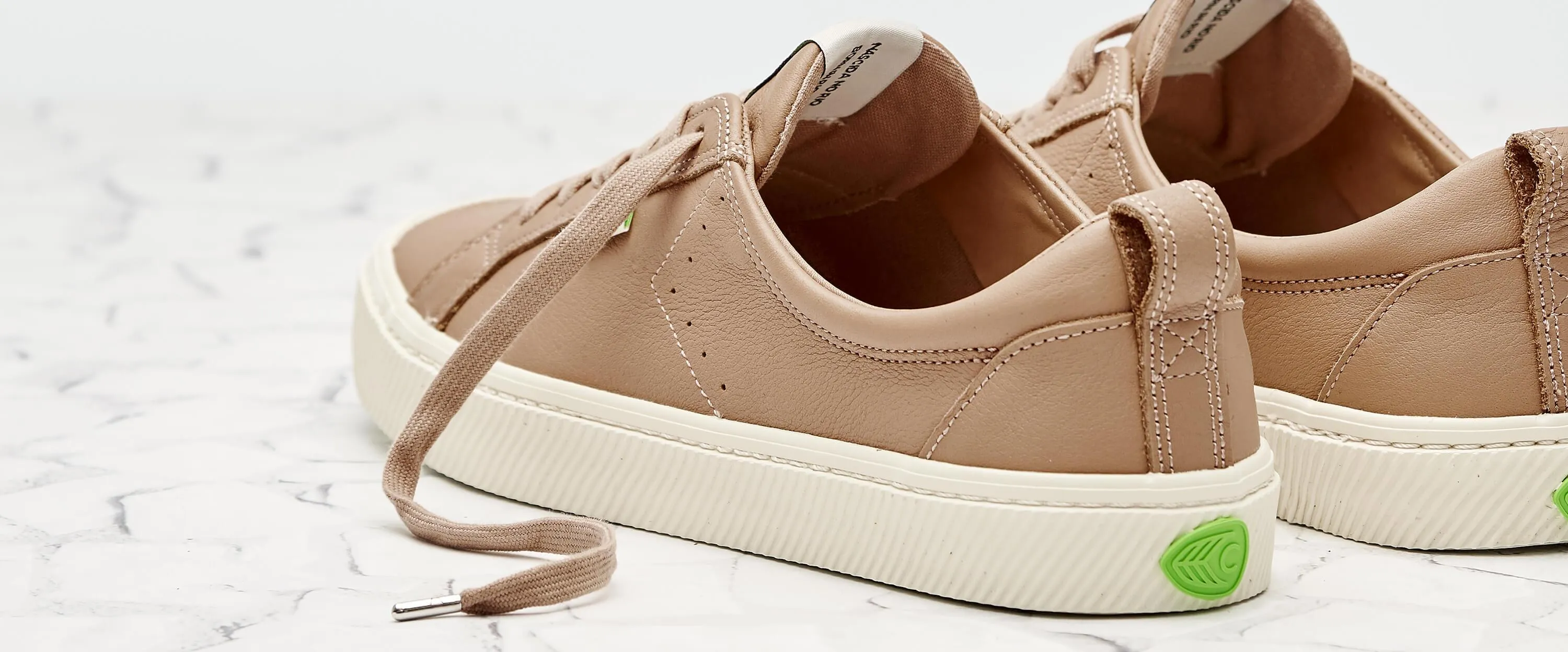 OCA Low Nude Premium Leather Sneaker Men