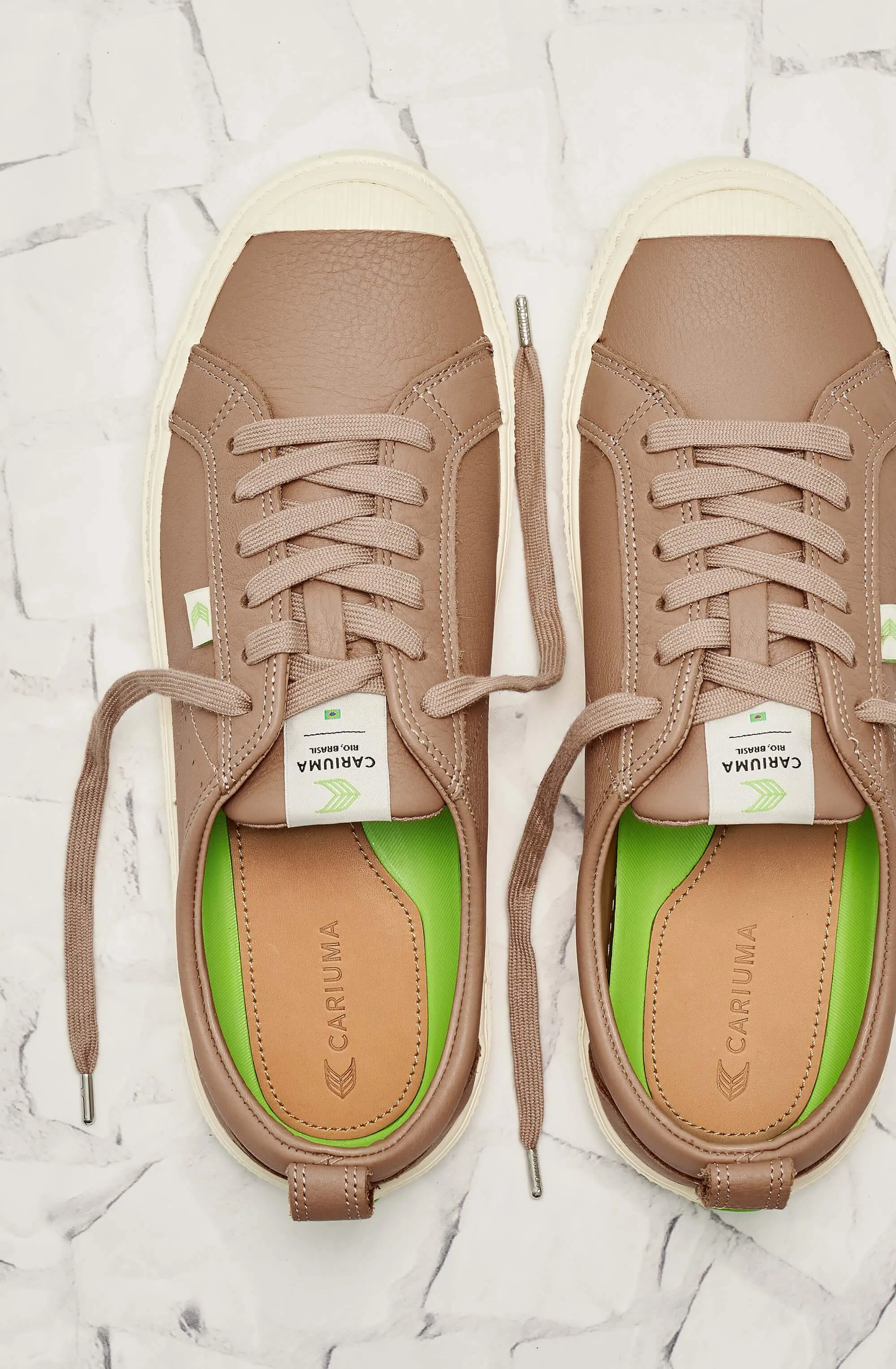 OCA Low Nude Premium Leather Sneaker Men
