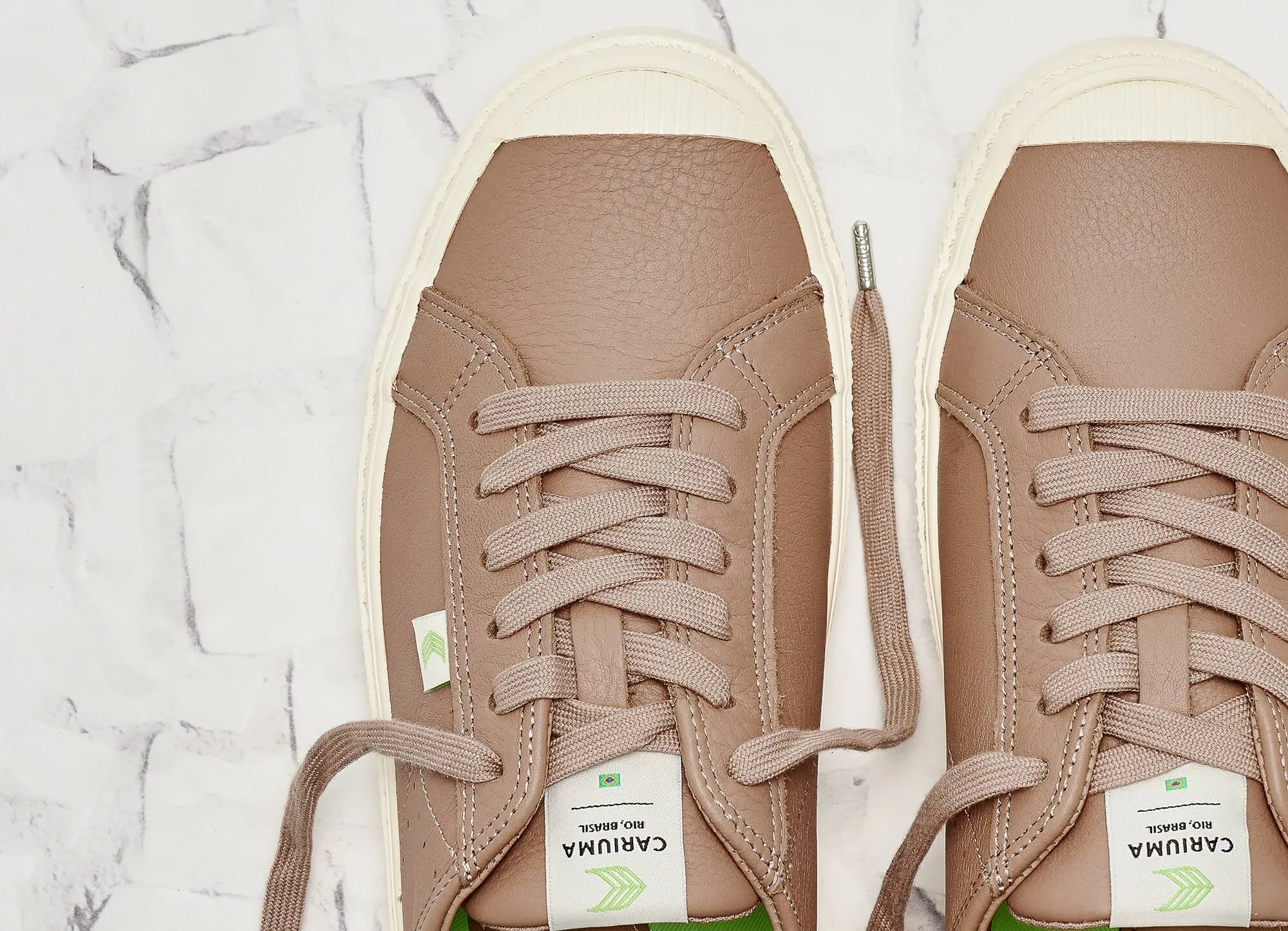OCA Low Nude Premium Leather Sneaker Men