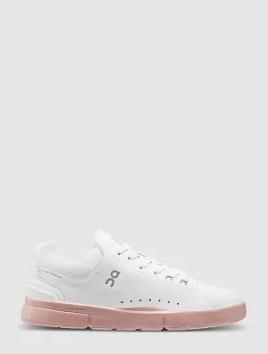 ON Running The Roger Advantage Sneaker in White/Woodrose