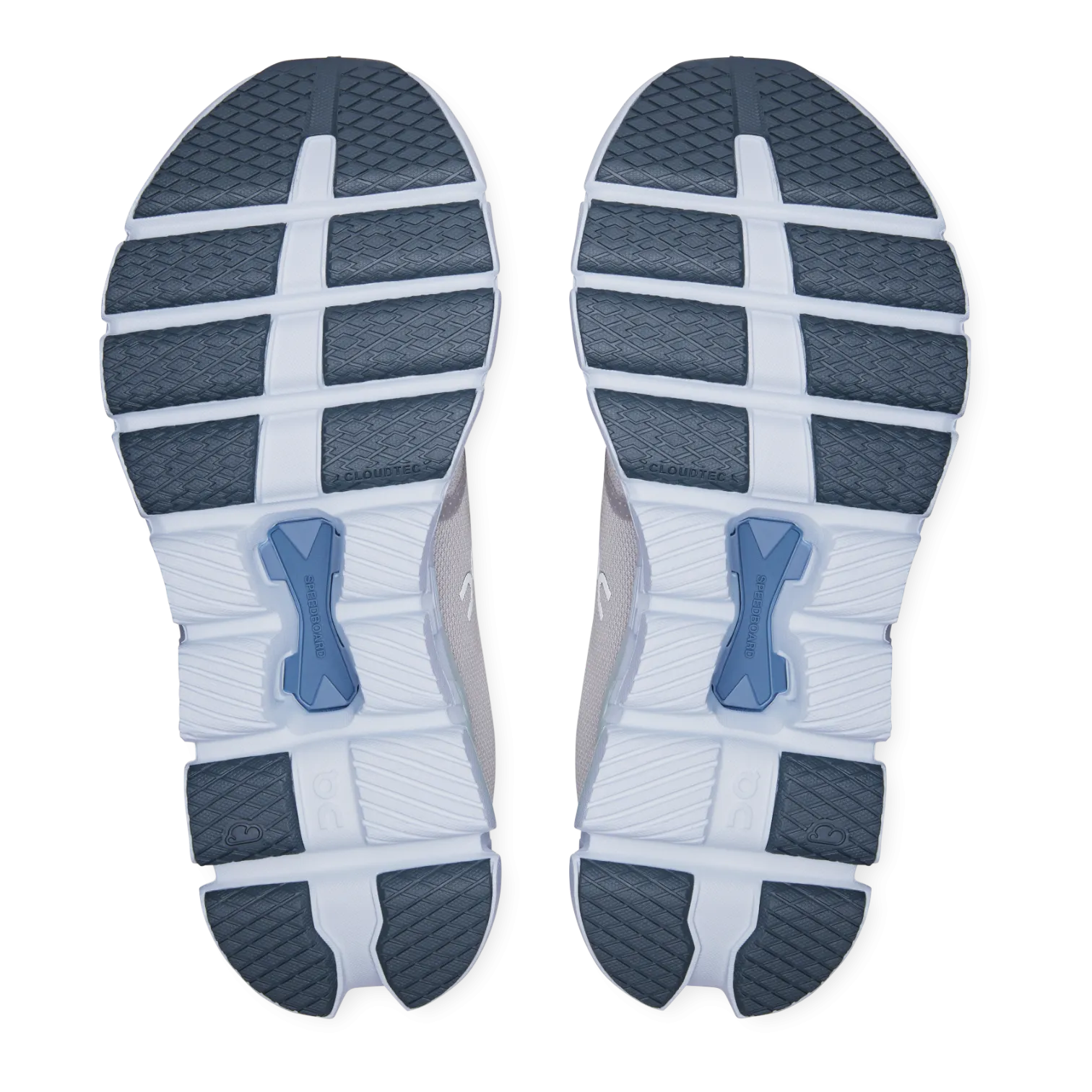 On Women's Cloud X 4 Silver/Chambray 3WE30073278