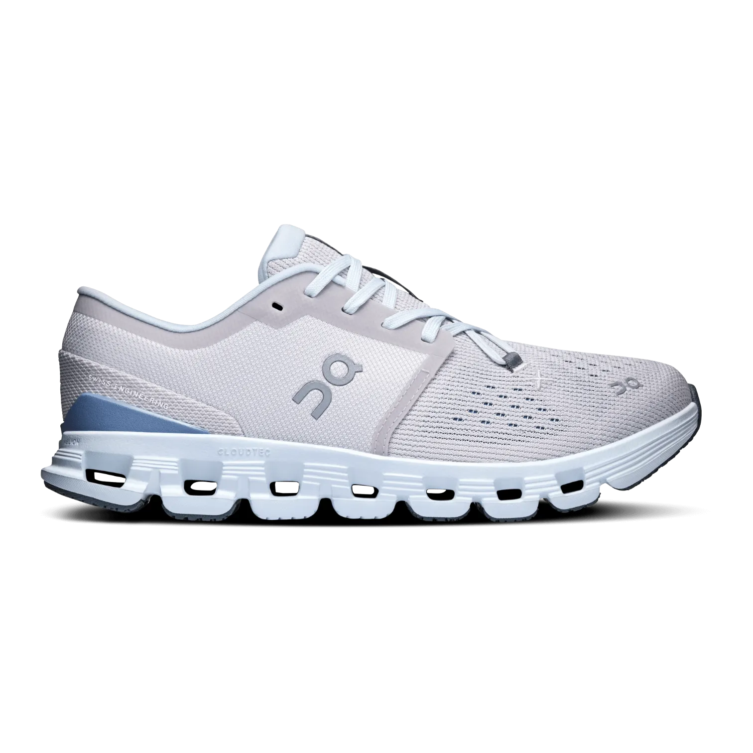 On Women's Cloud X 4 Silver/Chambray 3WE30073278