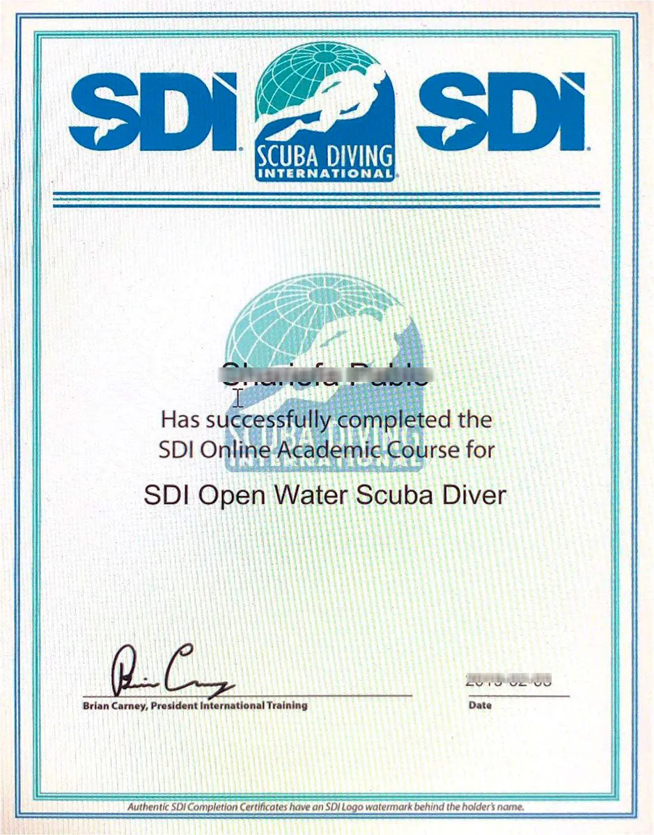 Open Water E-Learning Course