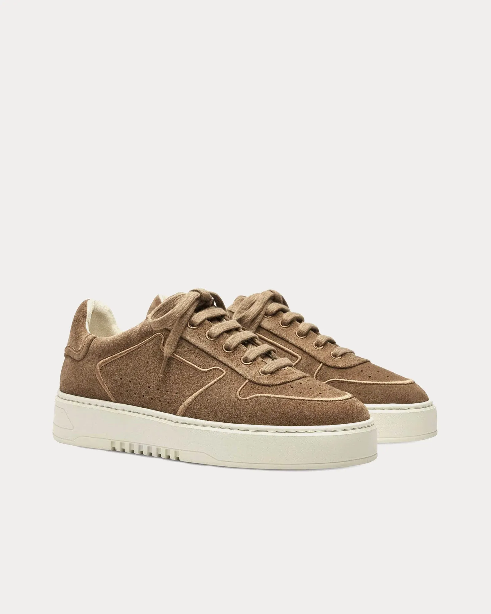 Orbit Embroidery Brown / Off White Low Top Sneakers