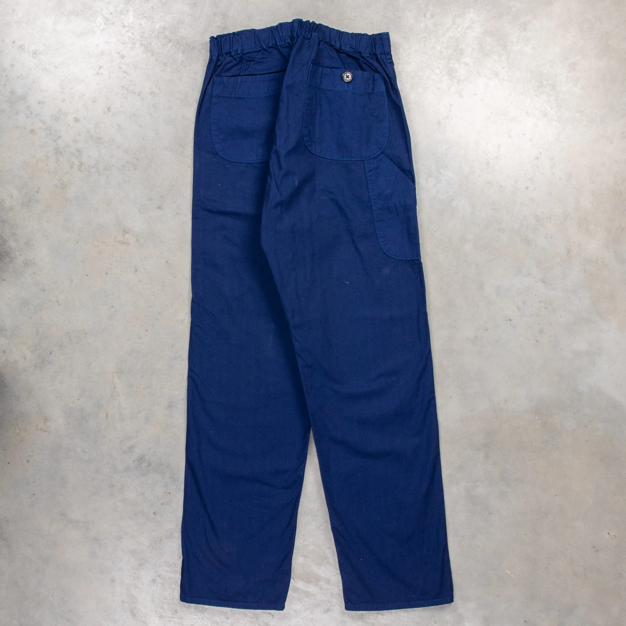 Orslow French Work Pants Herringbone Twill Blue