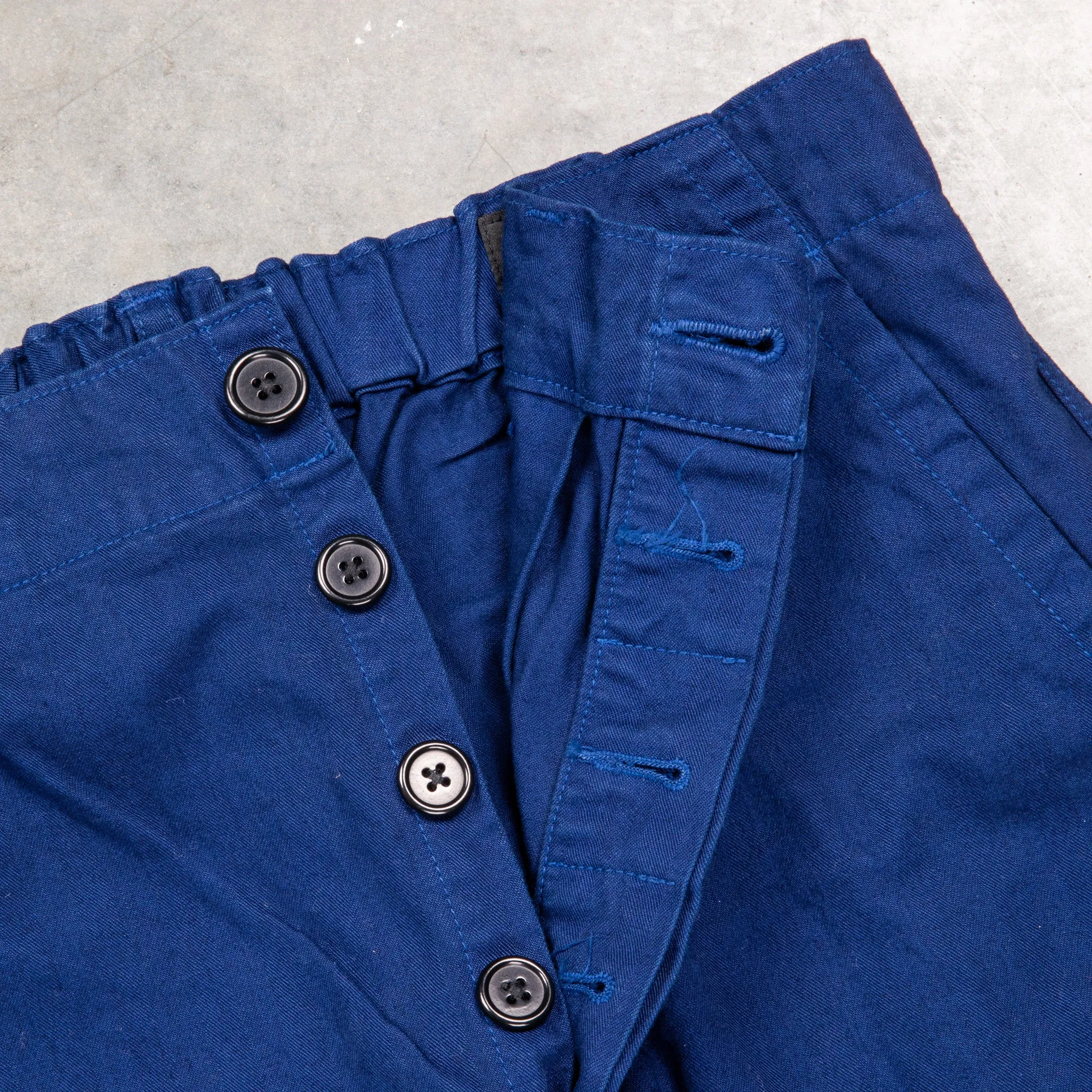 Orslow French Work Pants Herringbone Twill Blue