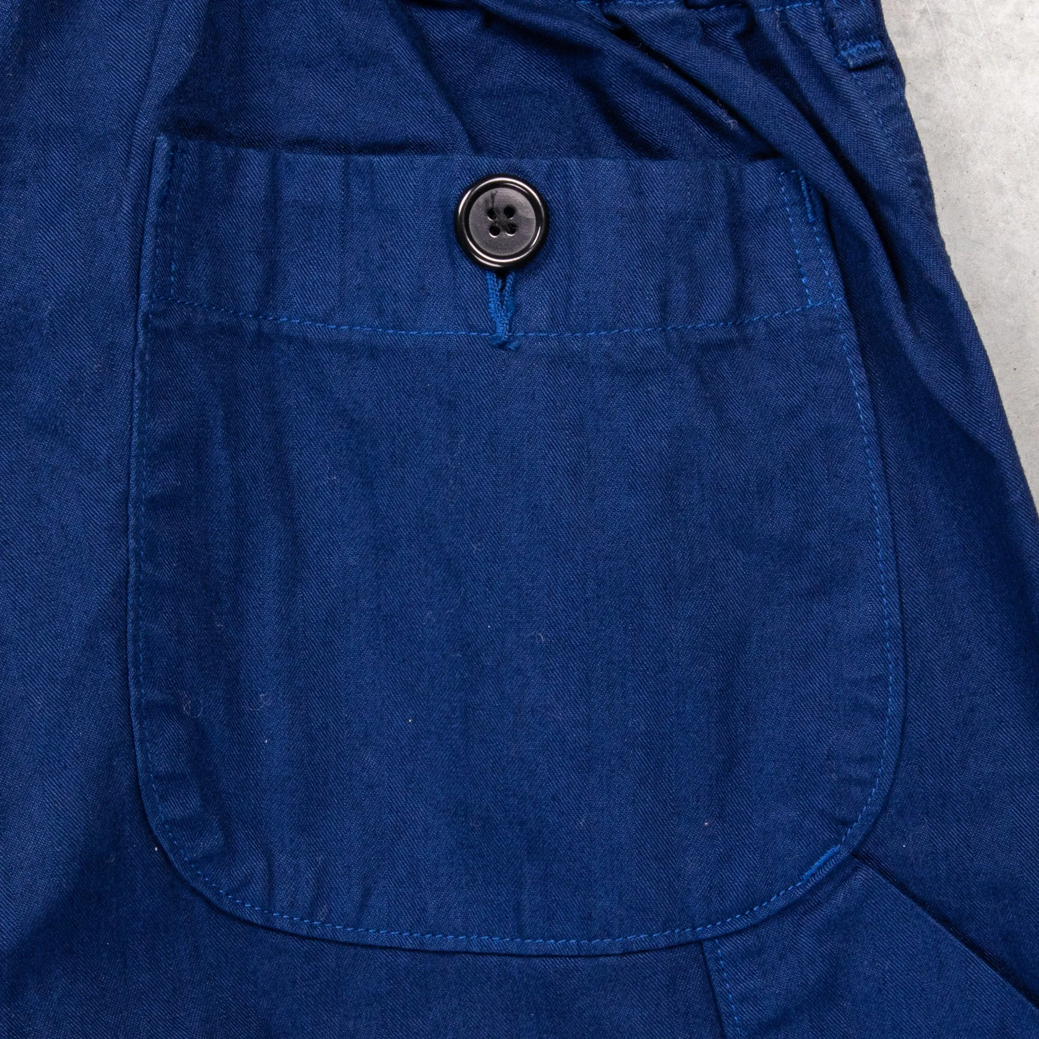 Orslow French Work Pants Herringbone Twill Blue