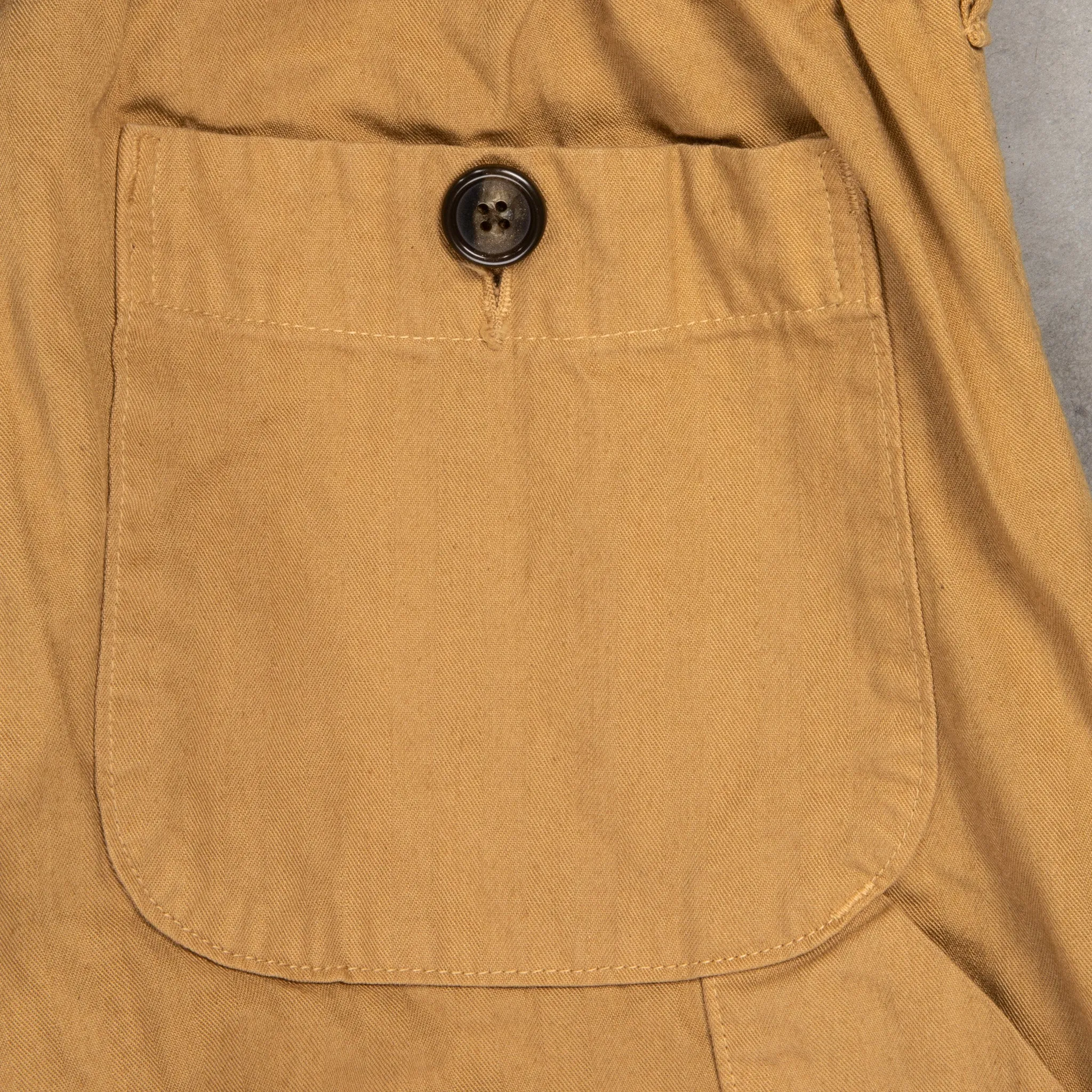 Orslow French Work Pants Herringbone Twill Khaki