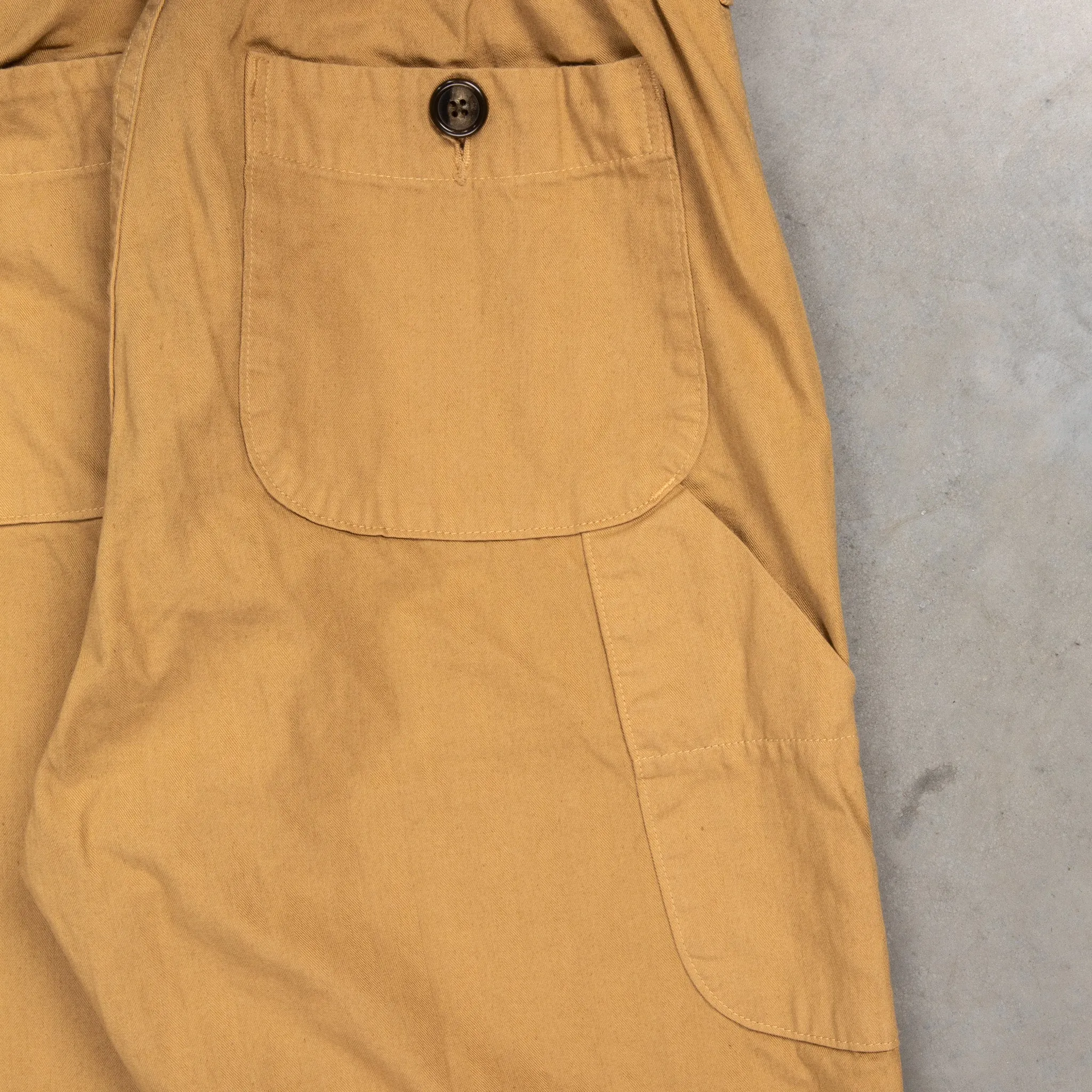 Orslow French Work Pants Herringbone Twill Khaki