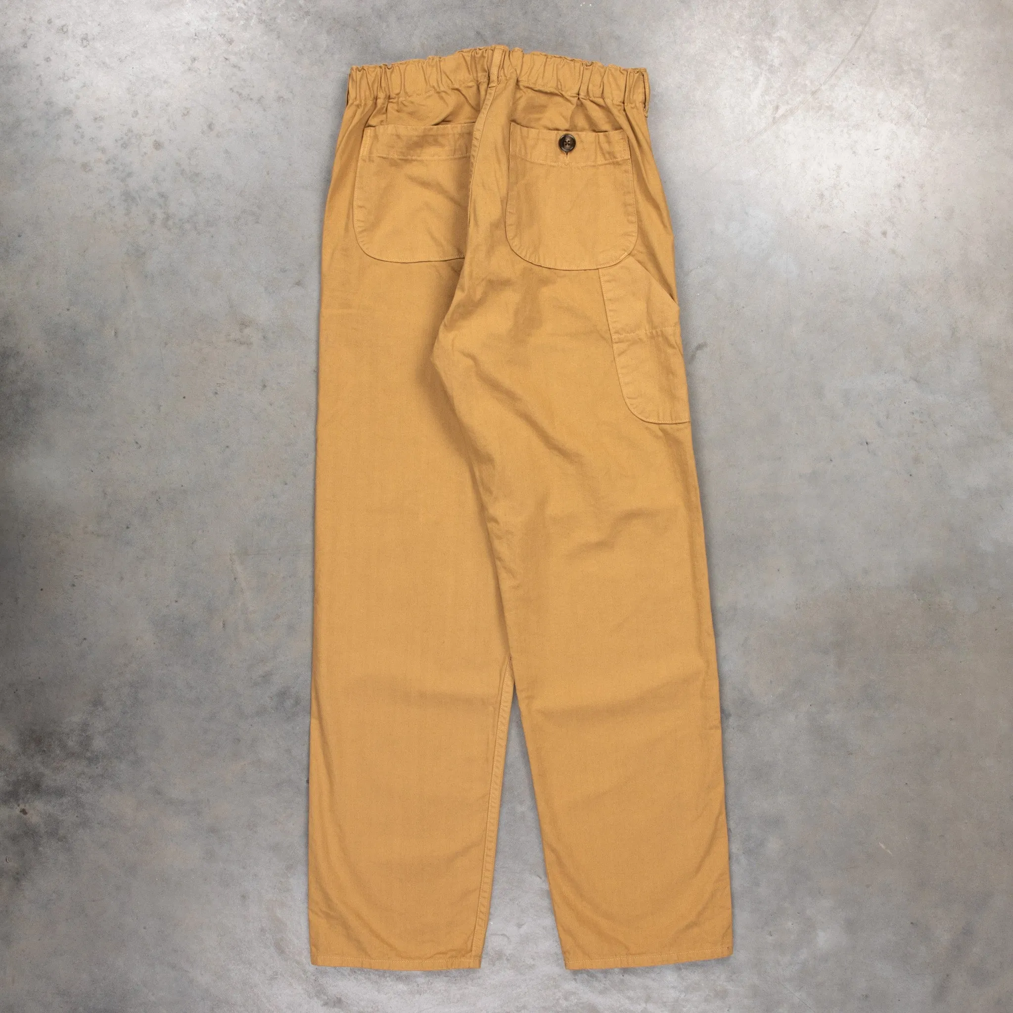 Orslow French Work Pants Herringbone Twill Khaki