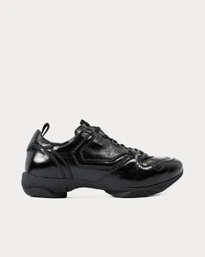 Ostro Leather Carbon Brilliant Low Top Sneakers