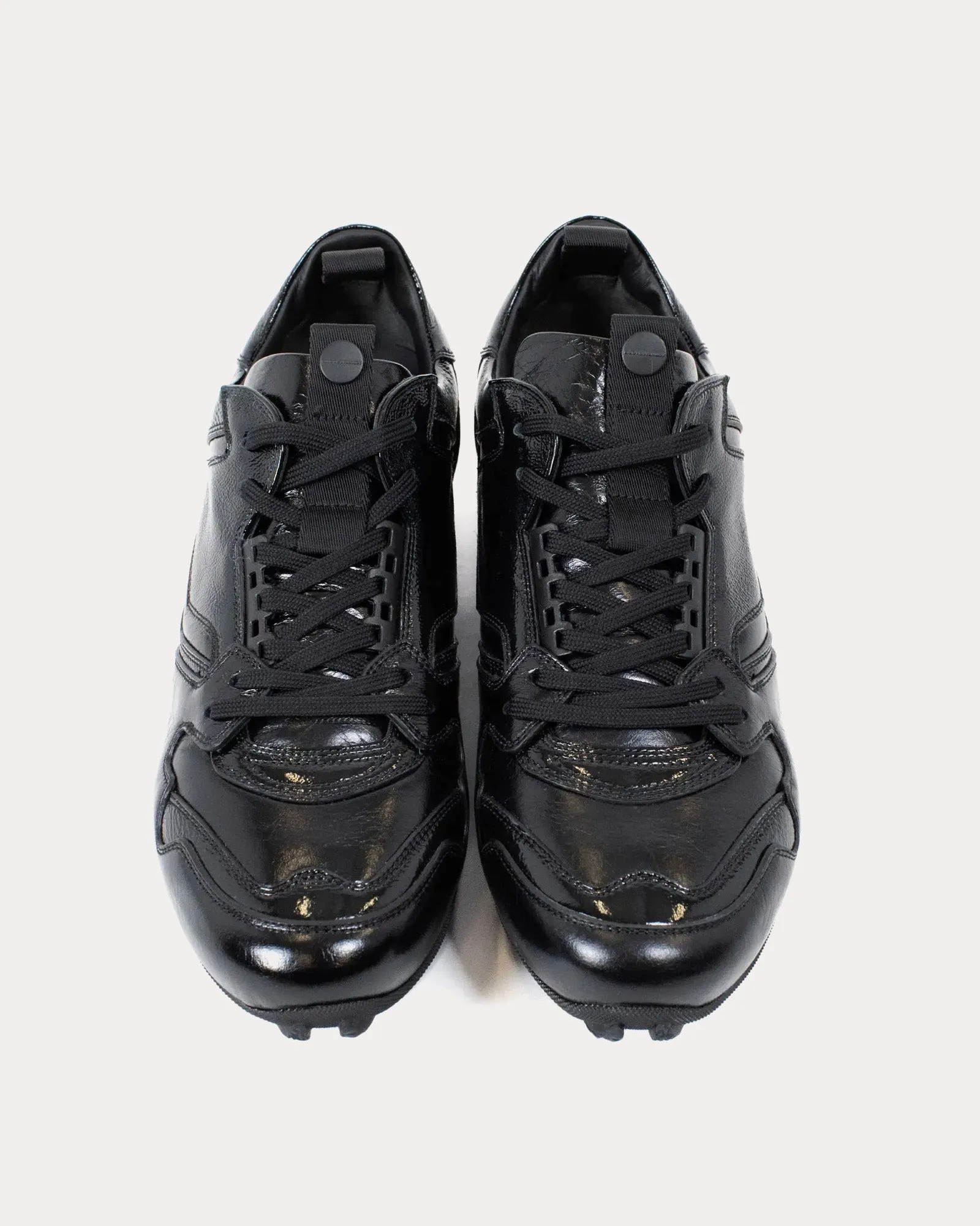 Ostro Leather Carbon Brilliant Low Top Sneakers