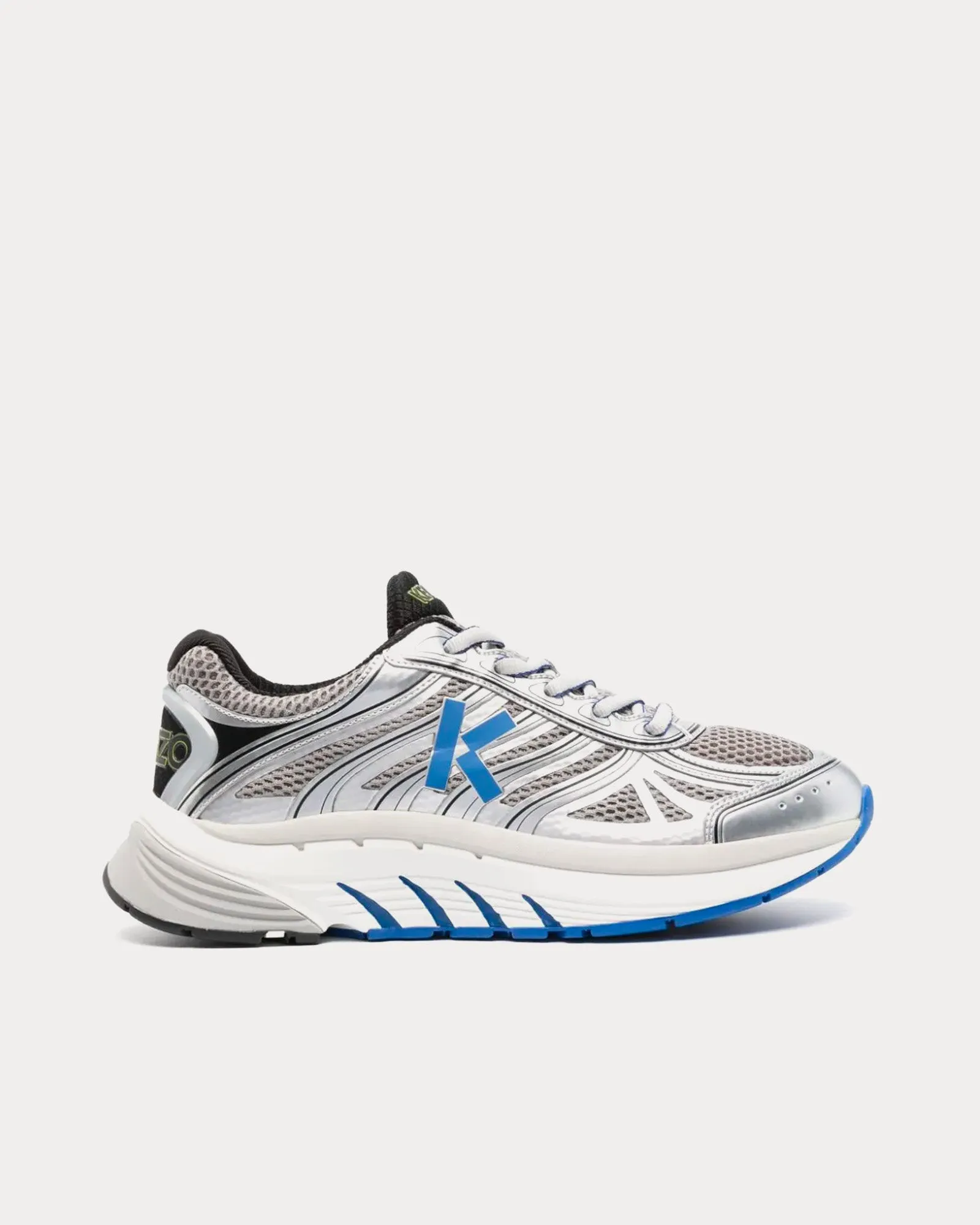 Pace Tech Runner Silver Low Top Sneakers
