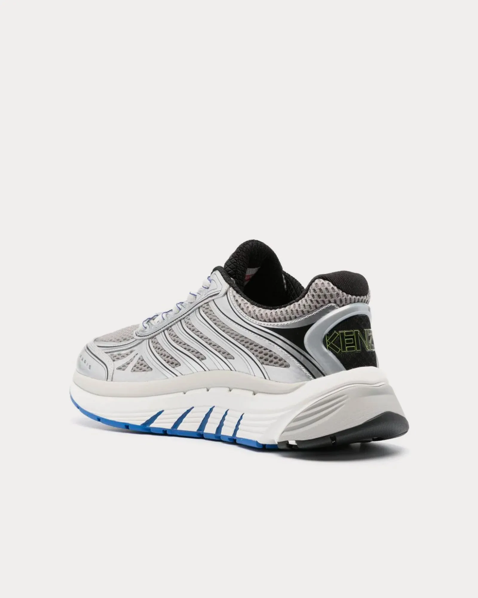 Pace Tech Runner Silver Low Top Sneakers