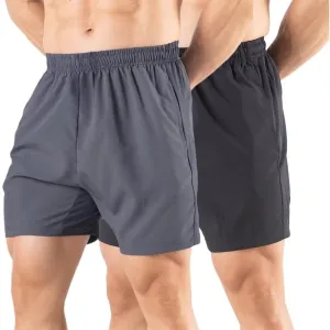 Pack 2 Quick Dry Athletic Shorts –  Comfort and Everyday Wear