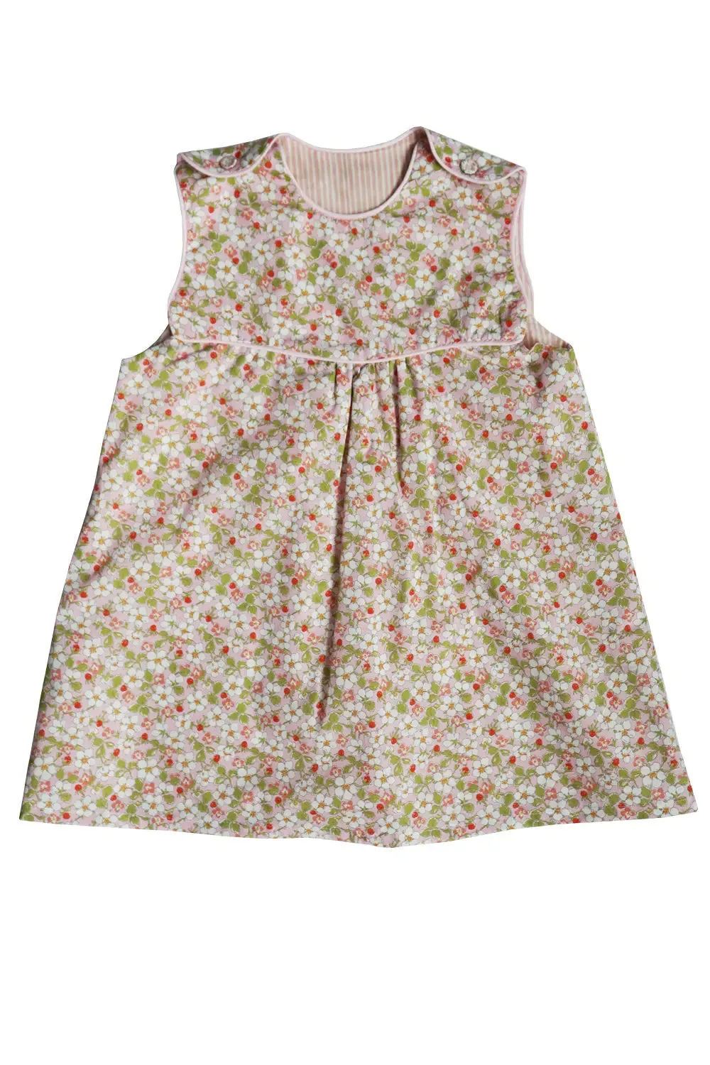 PAYSANNE BLOSSOM Liberty Button Shoulder Dress