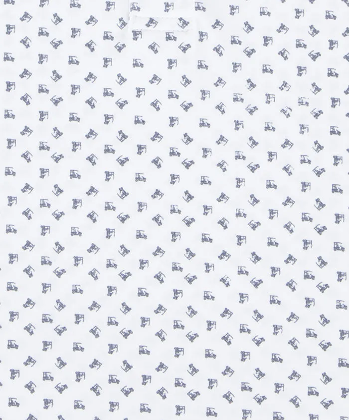 Performance Golf Cart Print Polo