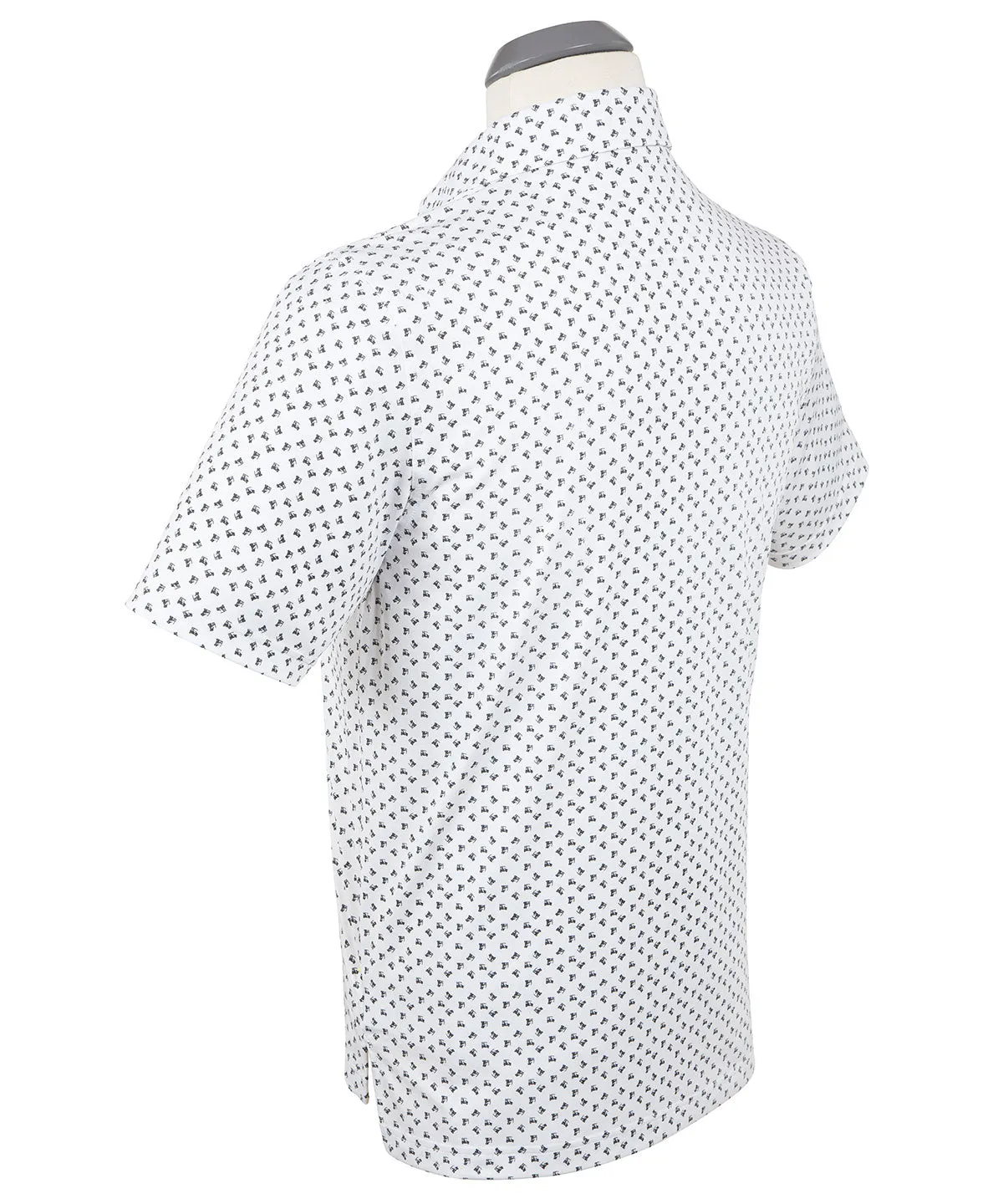 Performance Golf Cart Print Polo