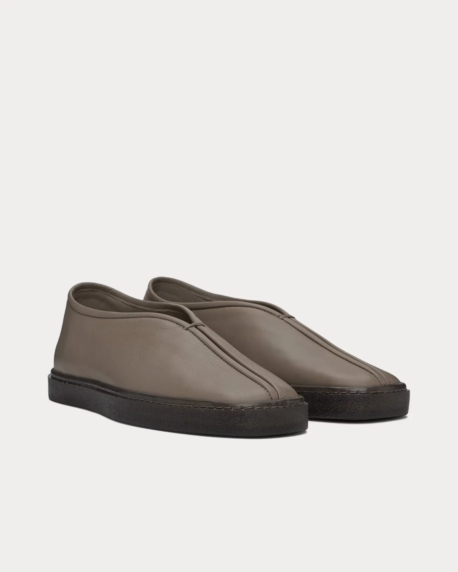 Piped Cappuccino Slip On Sneakers