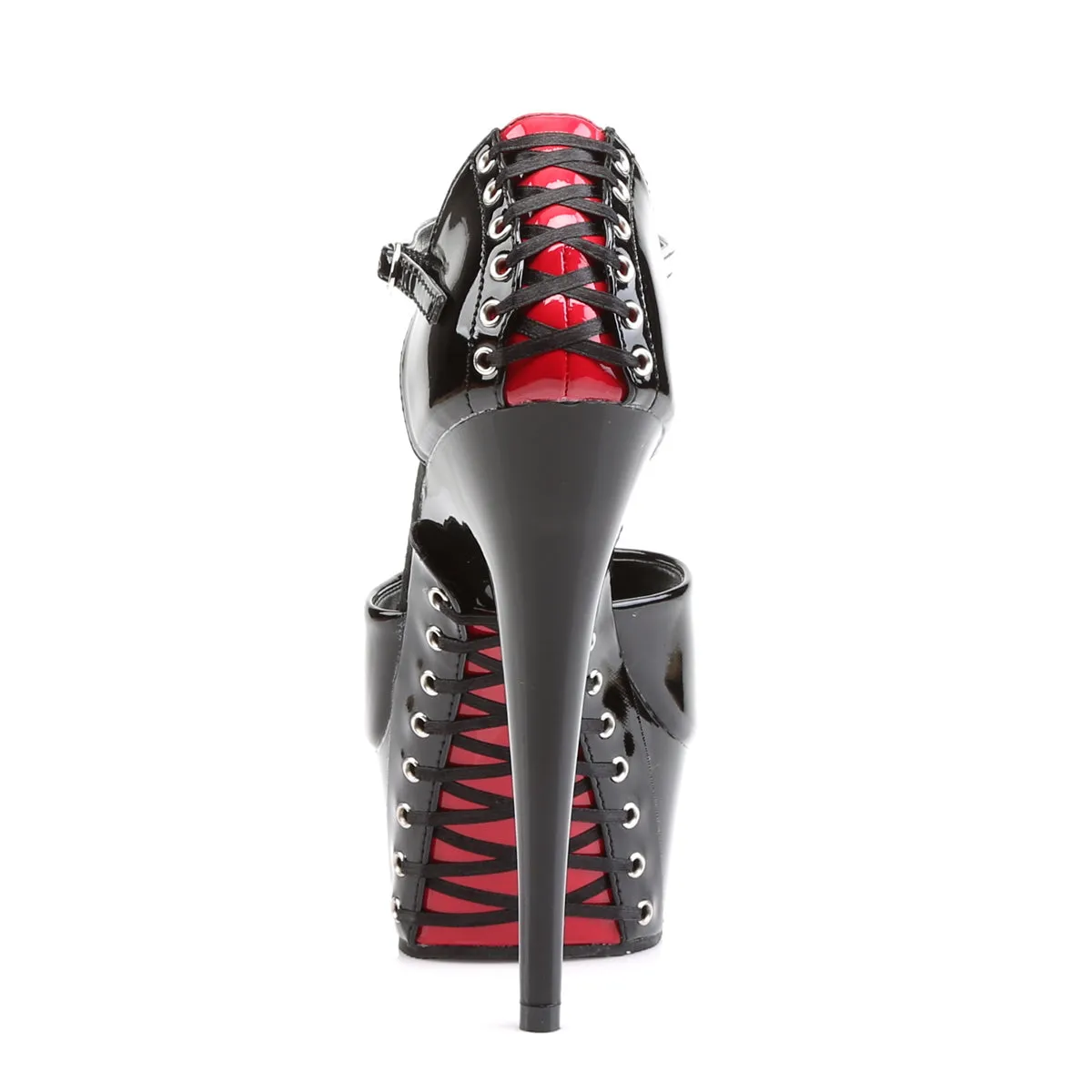 Platform Sandal with Lacing 6-inch Heel DELIGHT-660FH