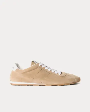 Plume Suede Desert Beige Low Top Sneakers