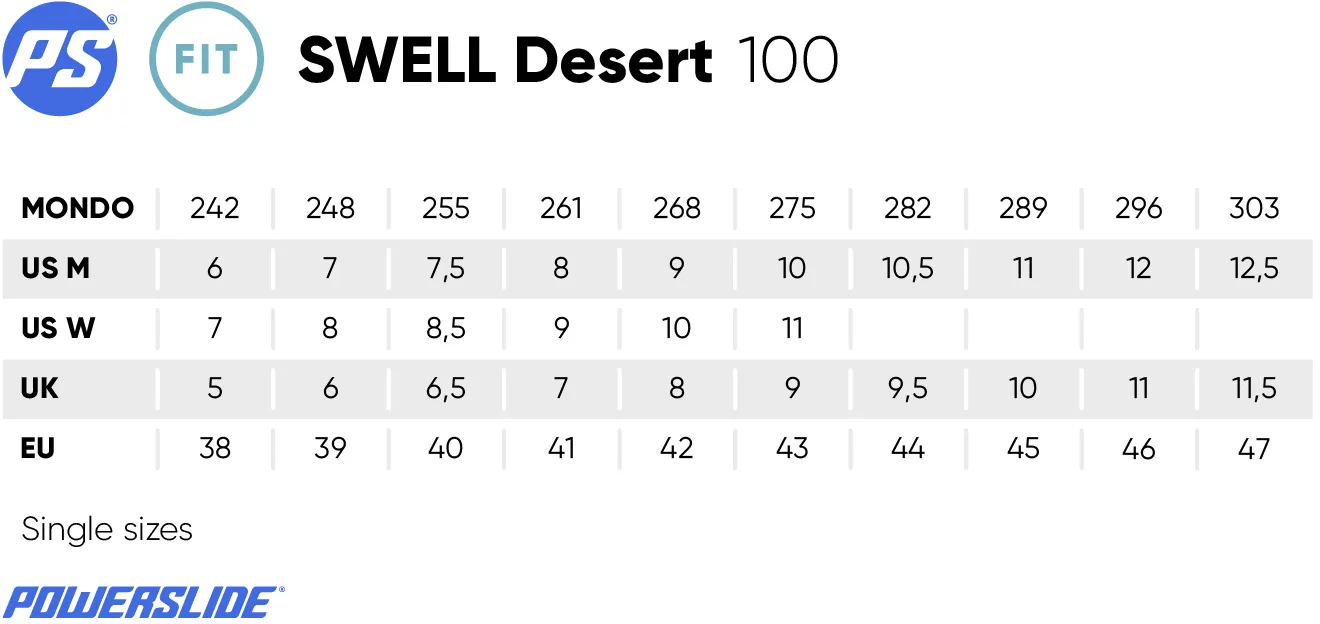 Powerslide Swell Desert 100 Inline Skates