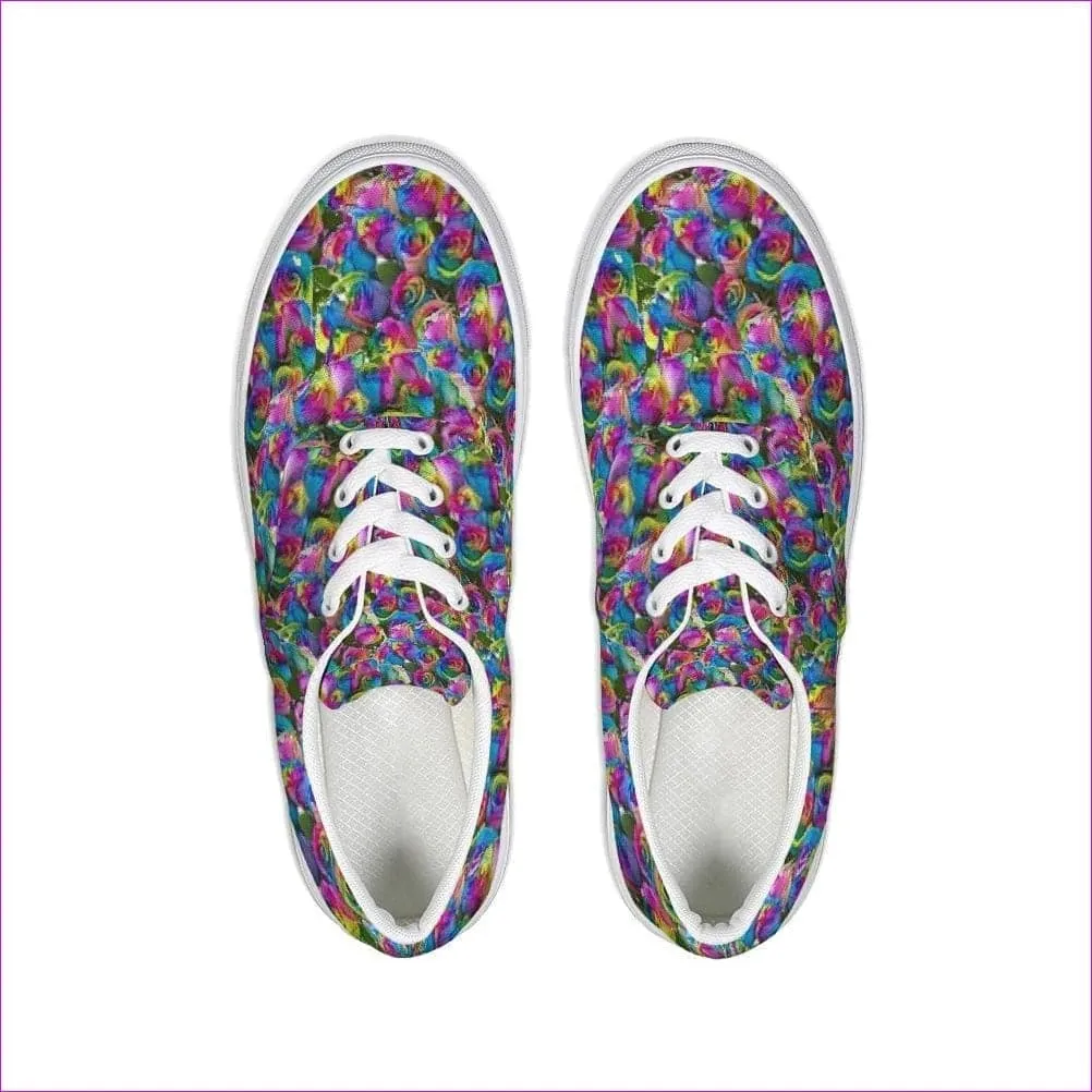 Psy-Rose Lace Up Canvas Shoe