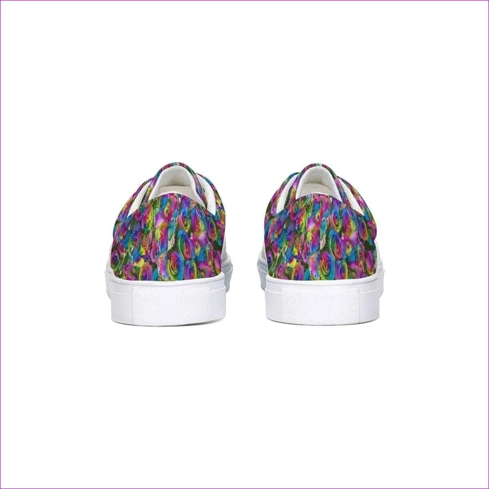 Psy-Rose Lace Up Canvas Shoe
