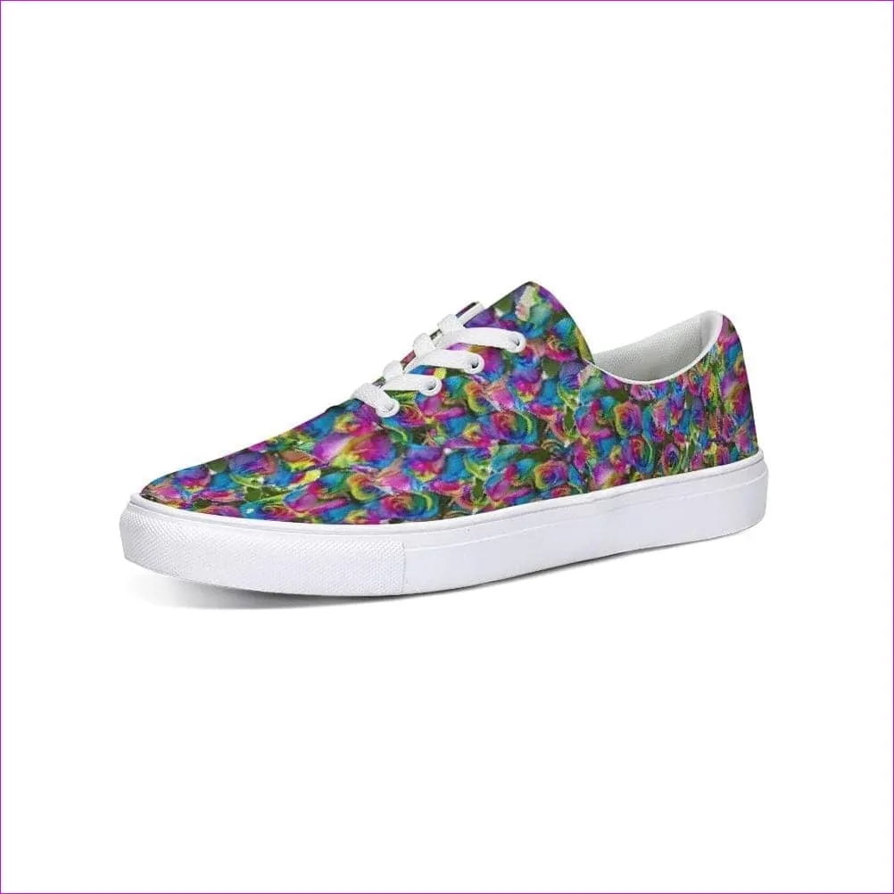 Psy-Rose Lace Up Canvas Shoe