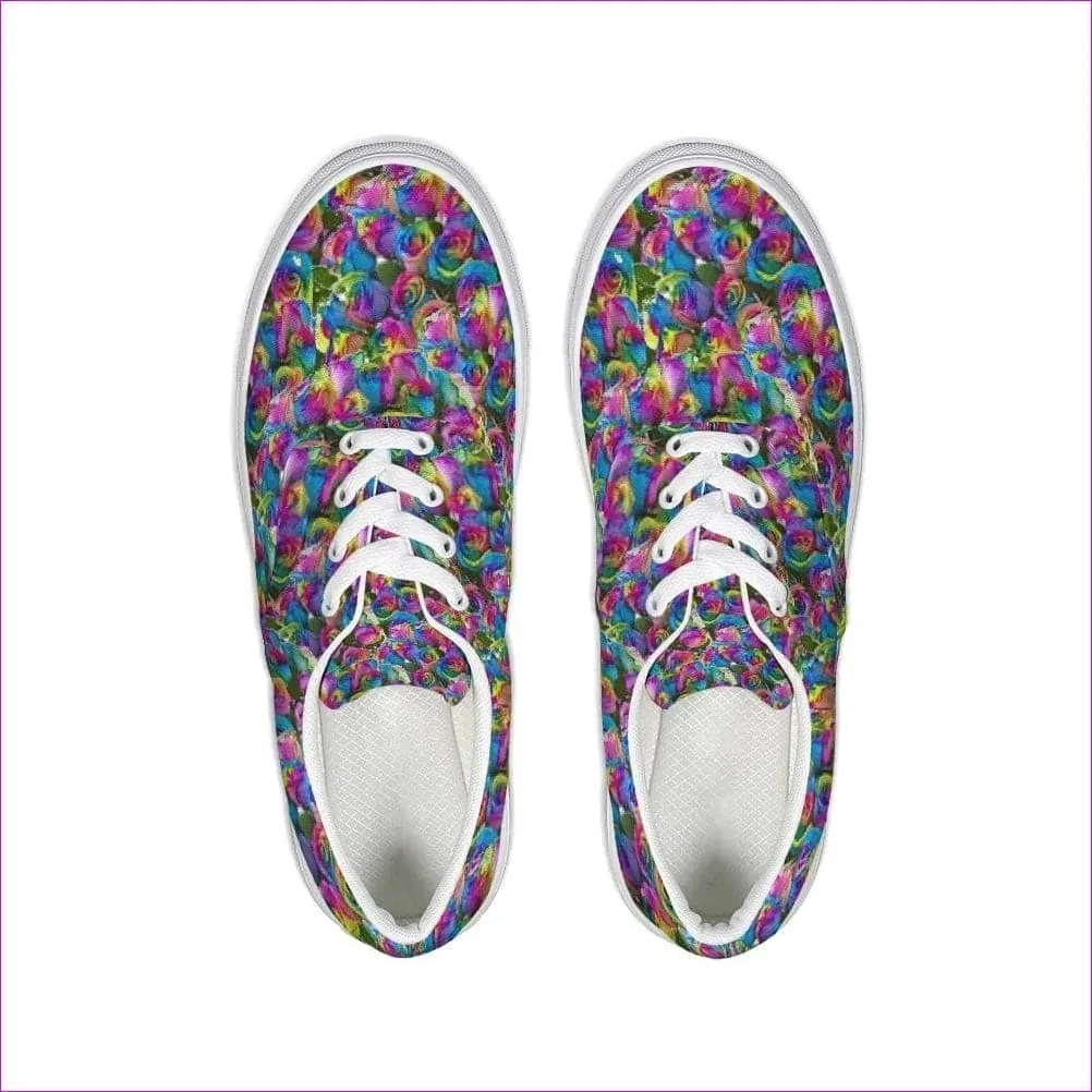 Psy-Rose Lace Up Canvas Shoe