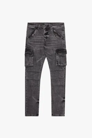 "JETT" CARGO SKINNY GREY