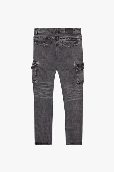 "JETT" CARGO SKINNY GREY